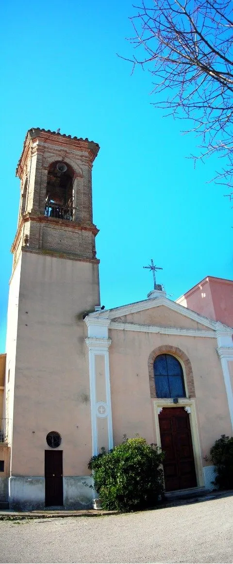Photo showing: church of San Giovanni Battista, Pieve di Campo, Ponte San Giovanni, Perugia, Umbria, Italy