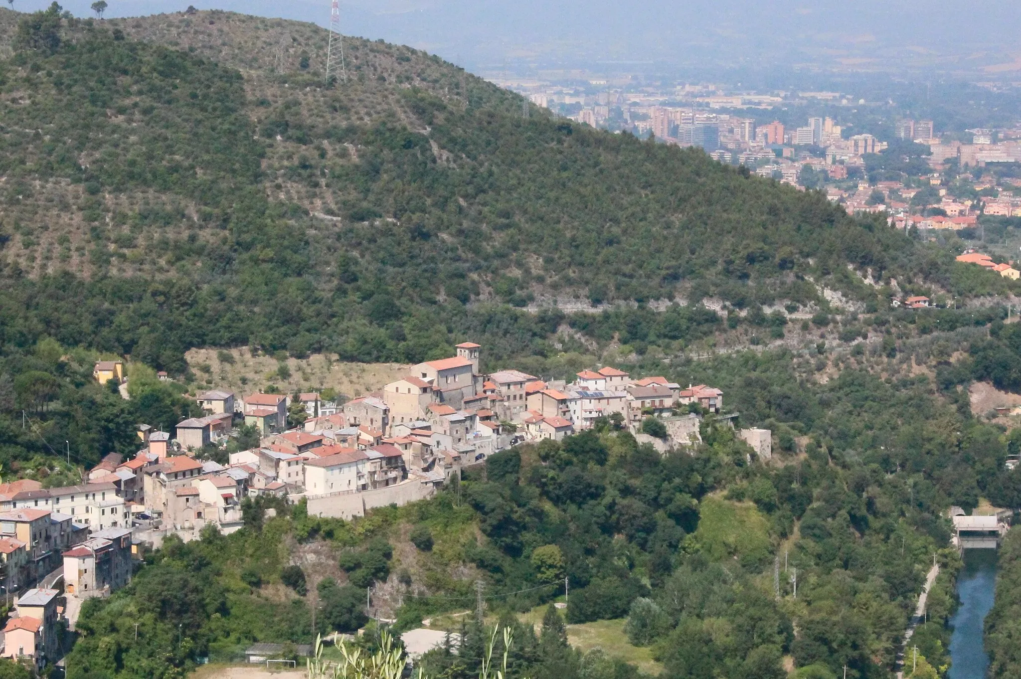 Photo showing: Papigno, hamlet of Terni, Umbria, Italy