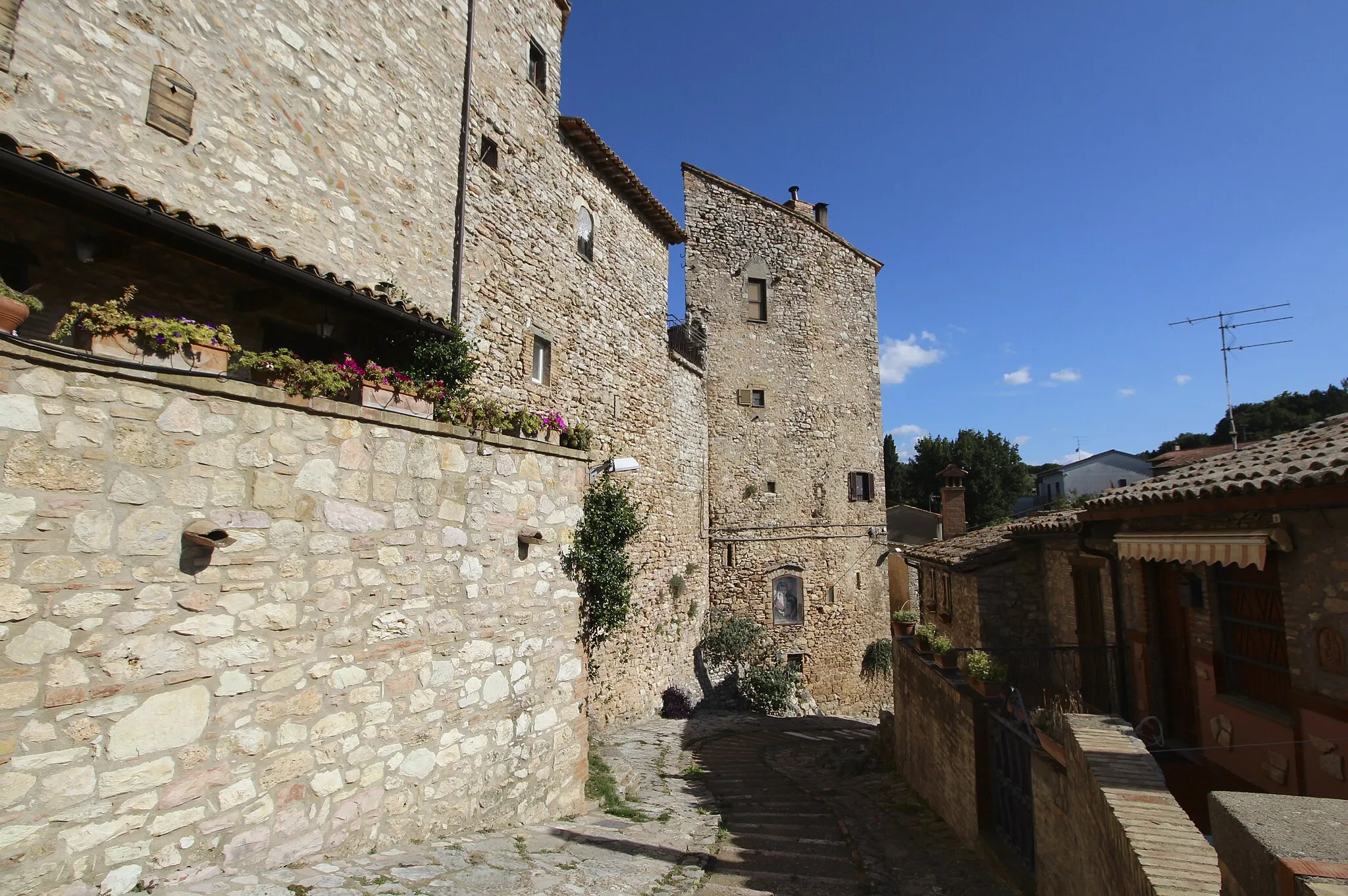 Photo showing: Viepri, hamlet of Massa Martana, Province of Perugia, Umbria, Italy