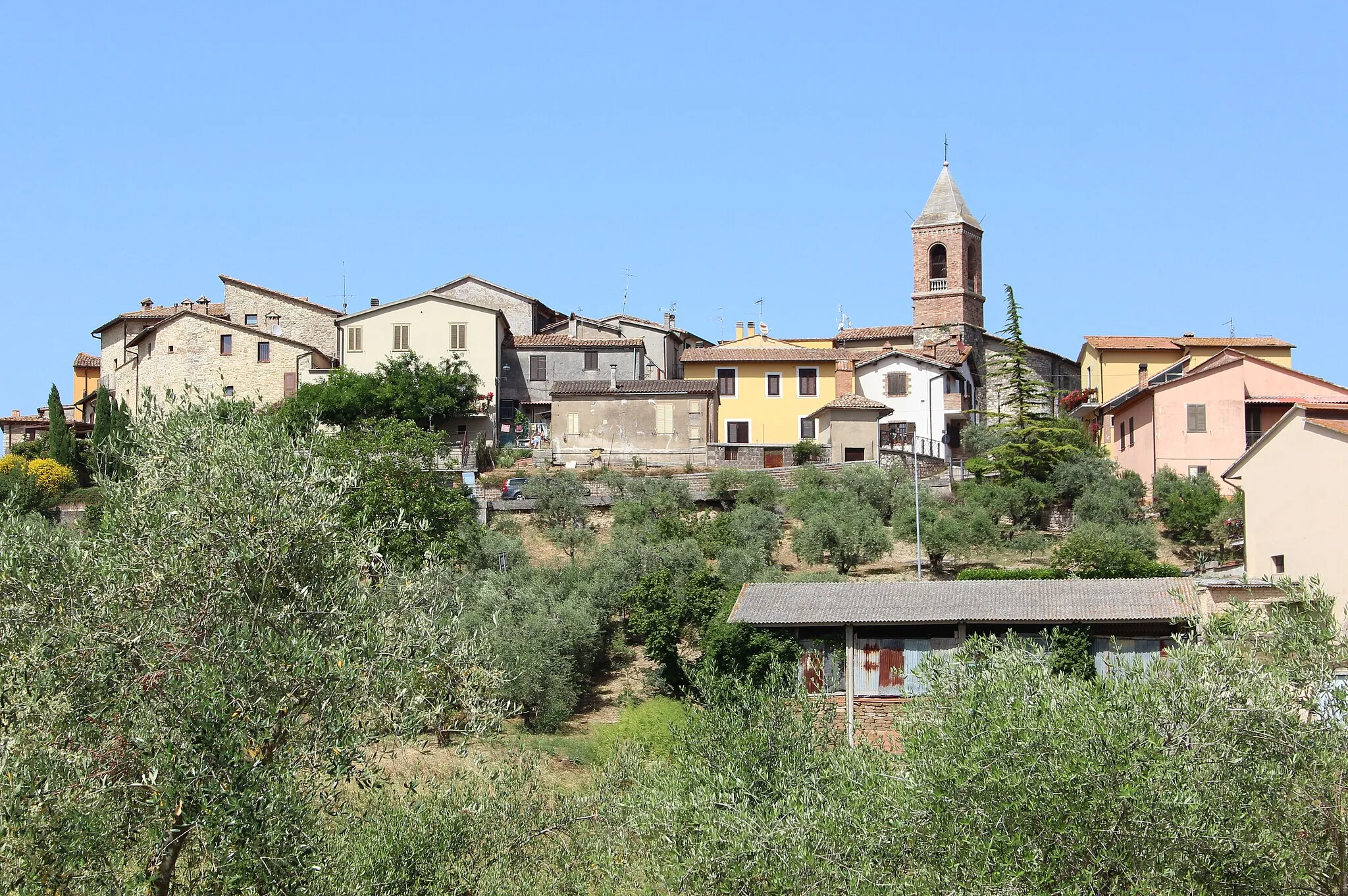 Photo showing: Colle Secco, hamlet of Montecastrilli, Province of Terni, Umbria, Italy