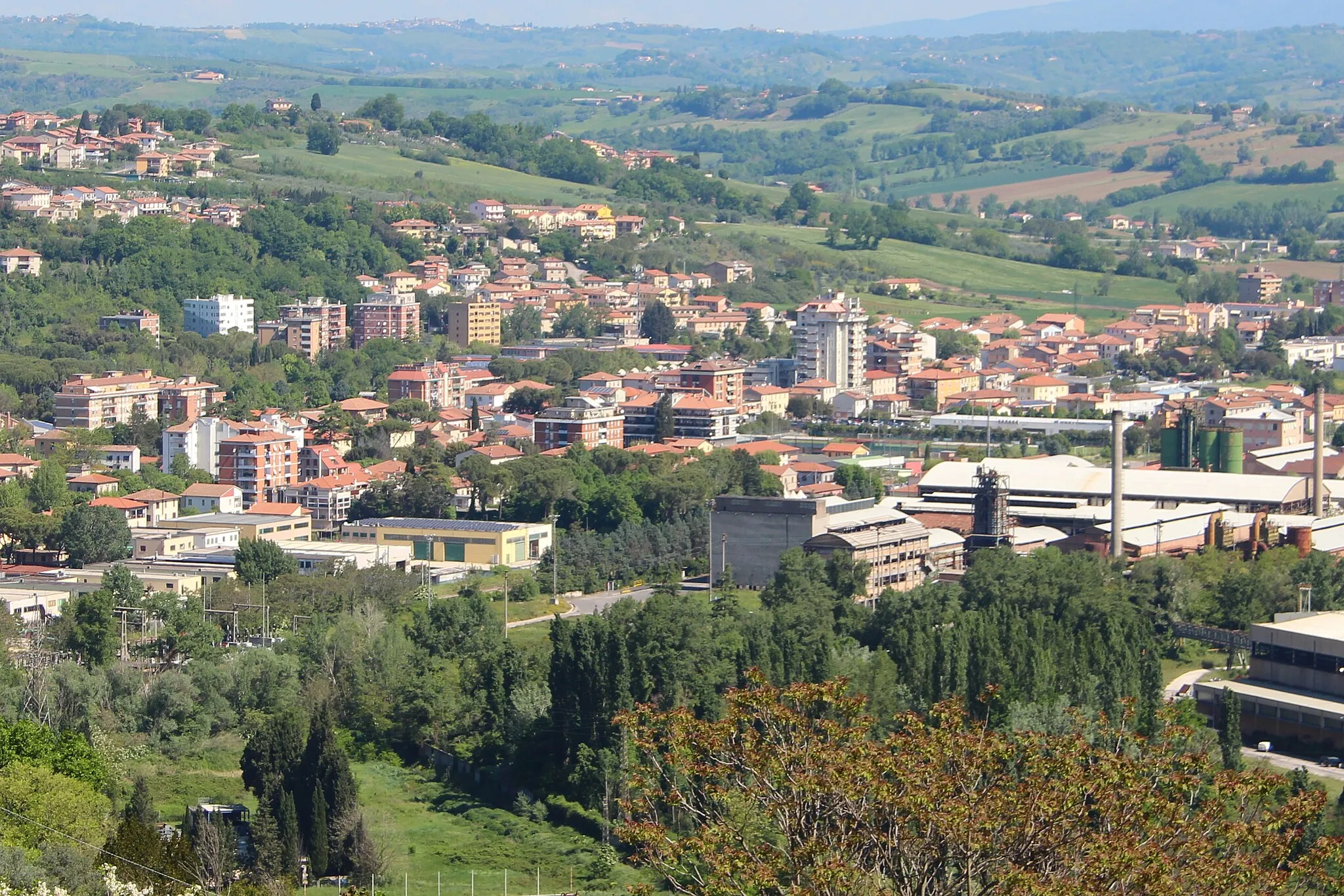 Photo showing: Narni Scalo, hamlet of Narni, Province of Terni, Umbria, Italy