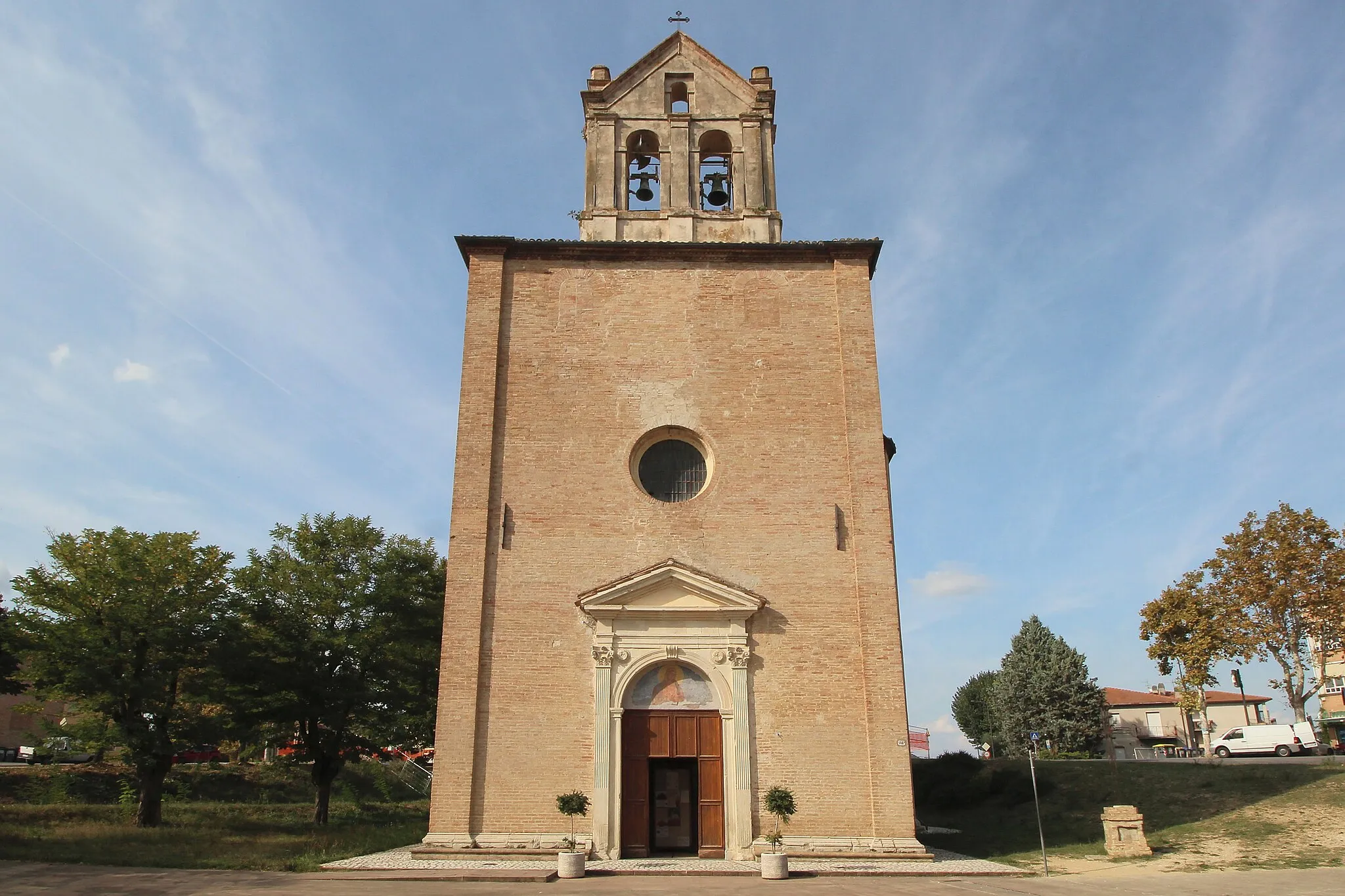 Photo showing: church Madonna della Bruna (Bruna, Castel Ritaldi, Province of Perugia, Umbria, Italy)