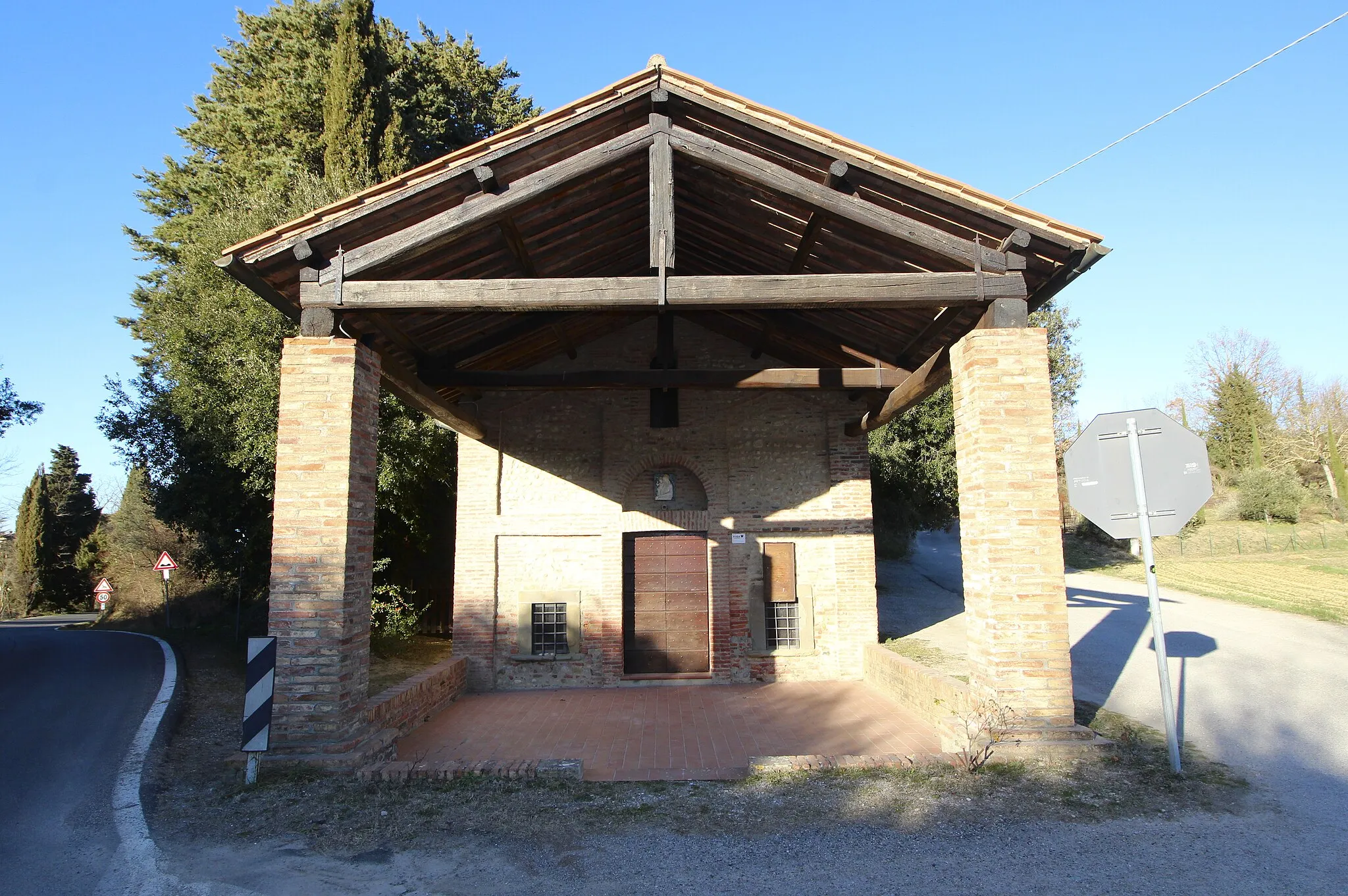 Photo showing: Church Madonna del Canale, Città della Pieve, Province of Perugia, Umbria, Italy