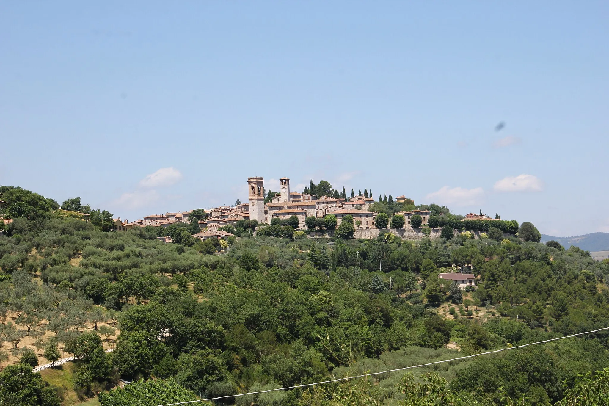 Photo showing: Corciano, panorama