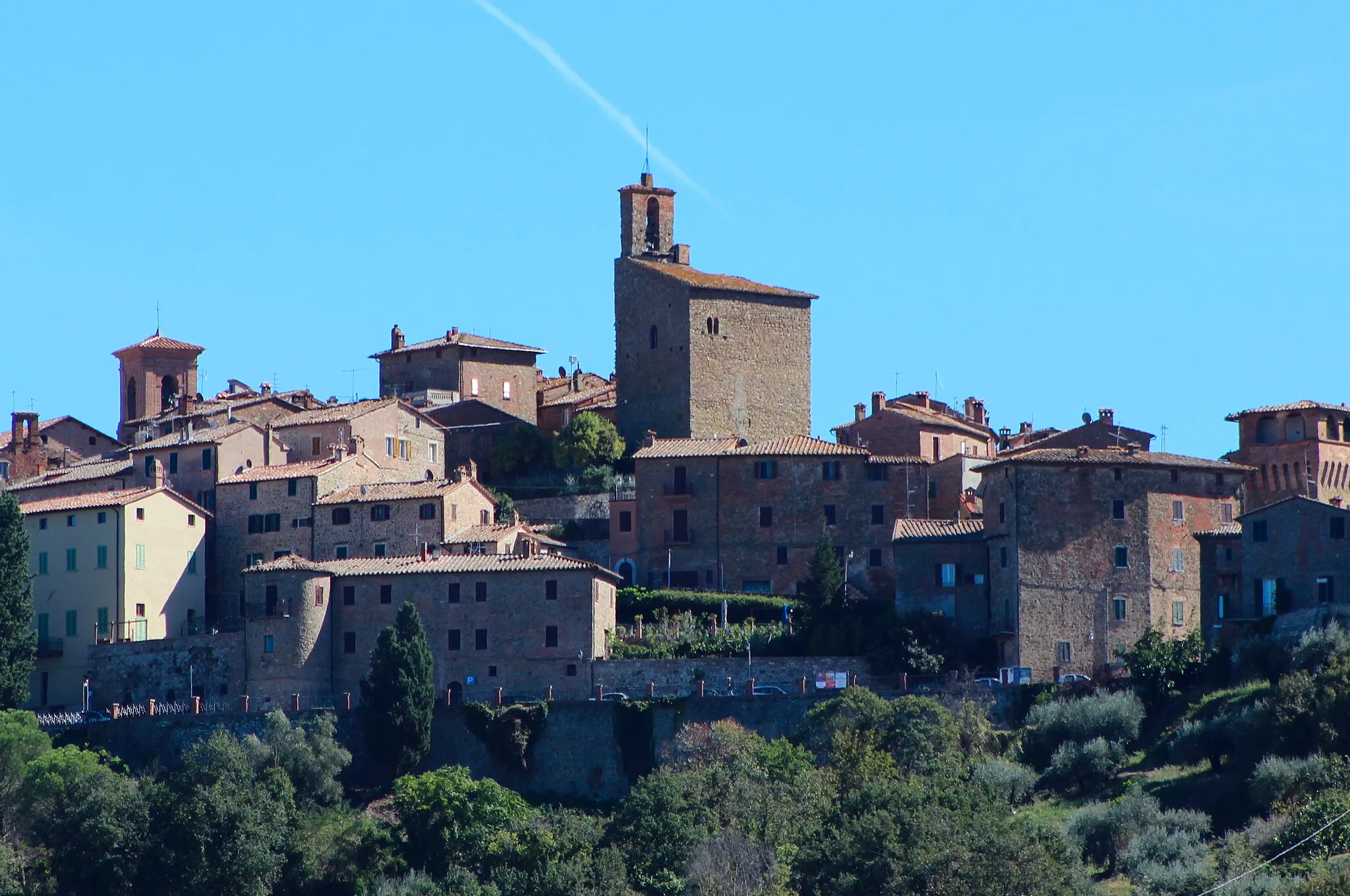 Photo showing: Panorama of Panicale, Province of Perugia, Umbria, Italy