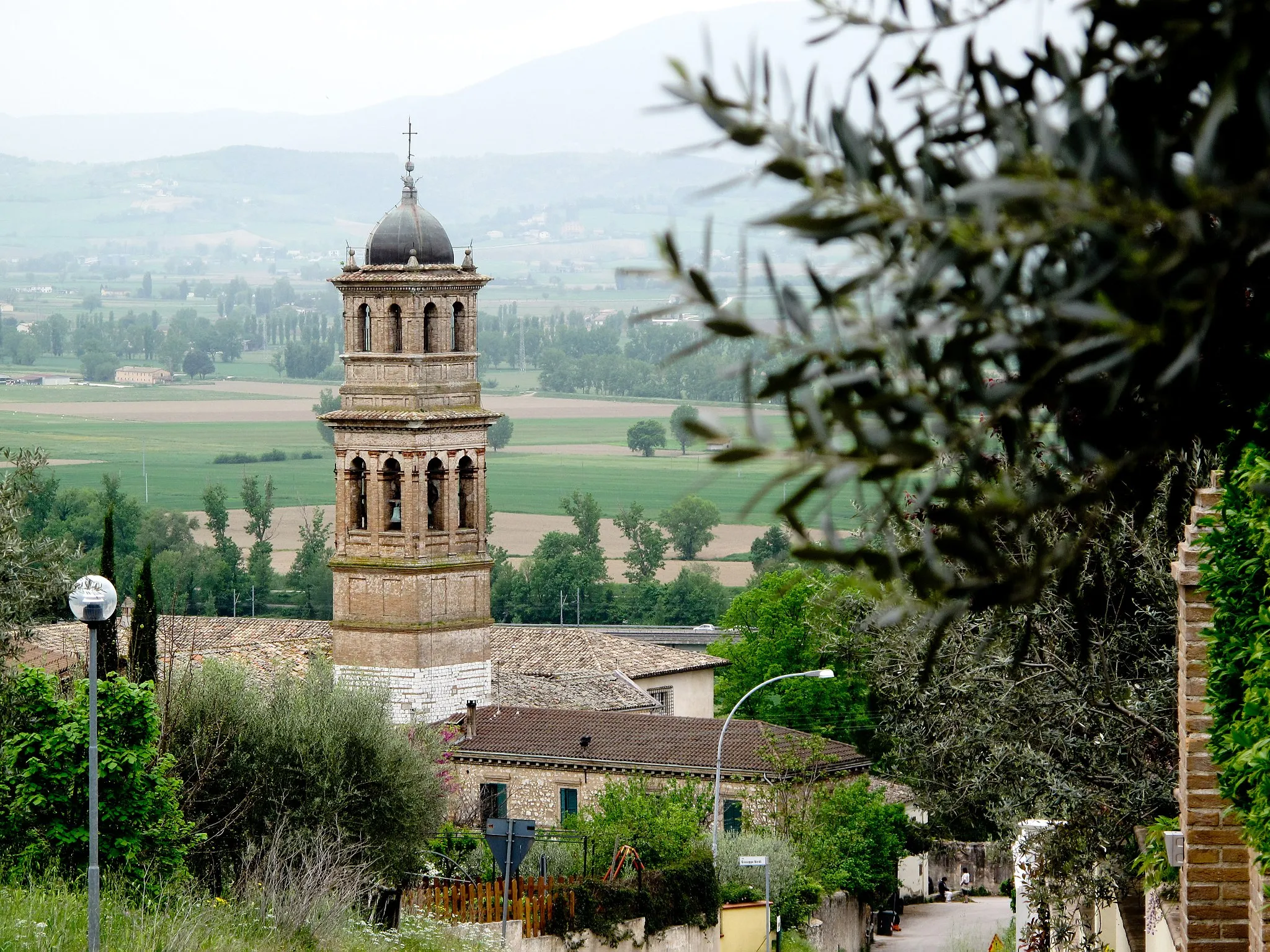 Photo showing: Abbazia San Pietro a Bovara (trevi)