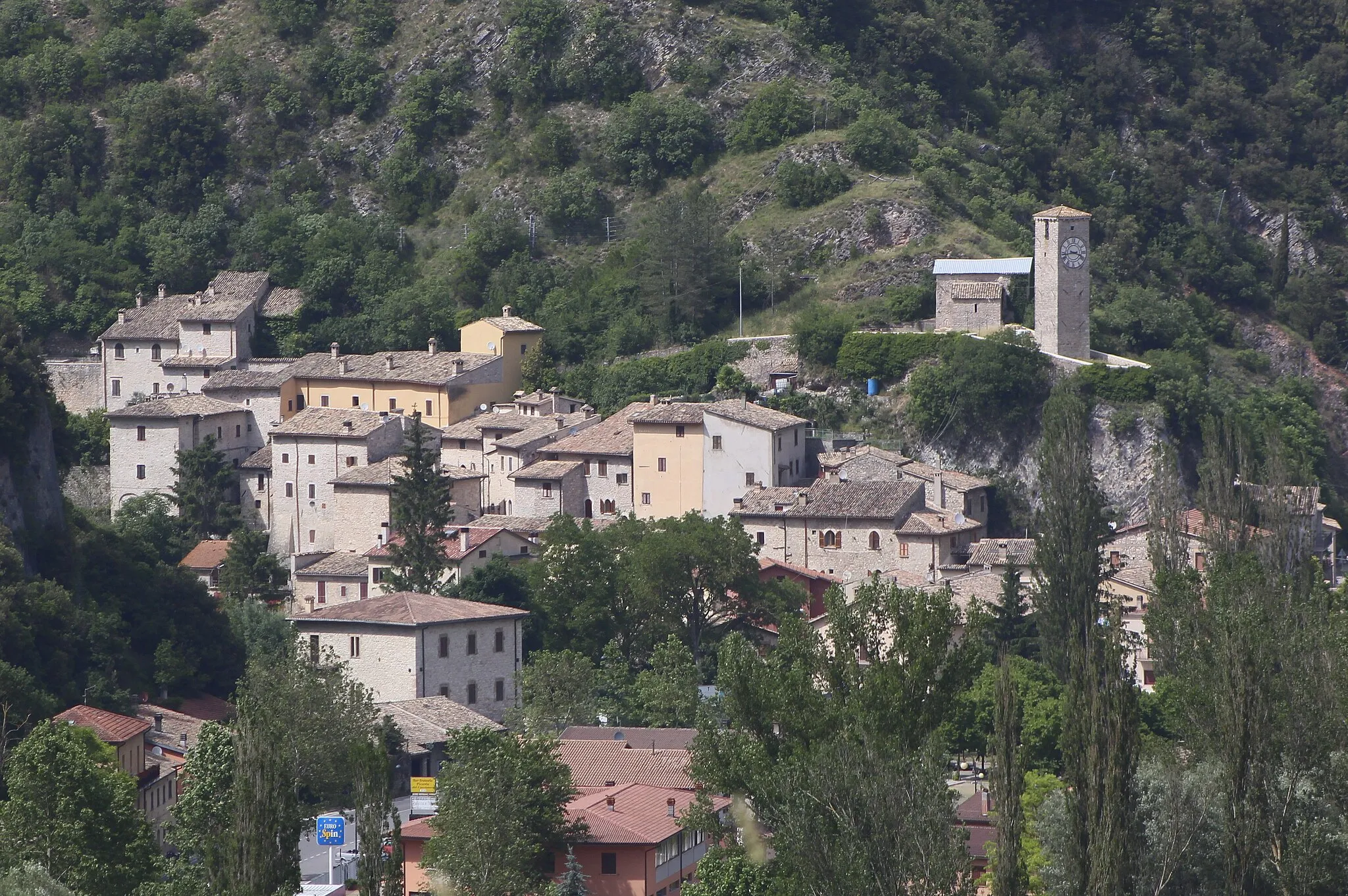 Photo showing: Borgo Cerreto, hamlet of Cerreto di Spoleto, Province of Perugia, Umbria, Italy