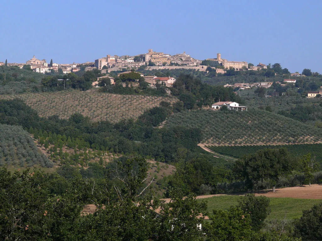 Photo showing: Montefalco, view