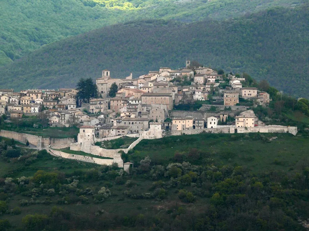 Photo showing: Monteleone di Spoleto, view