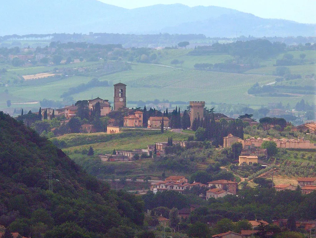 Photo showing: Torgiano, view