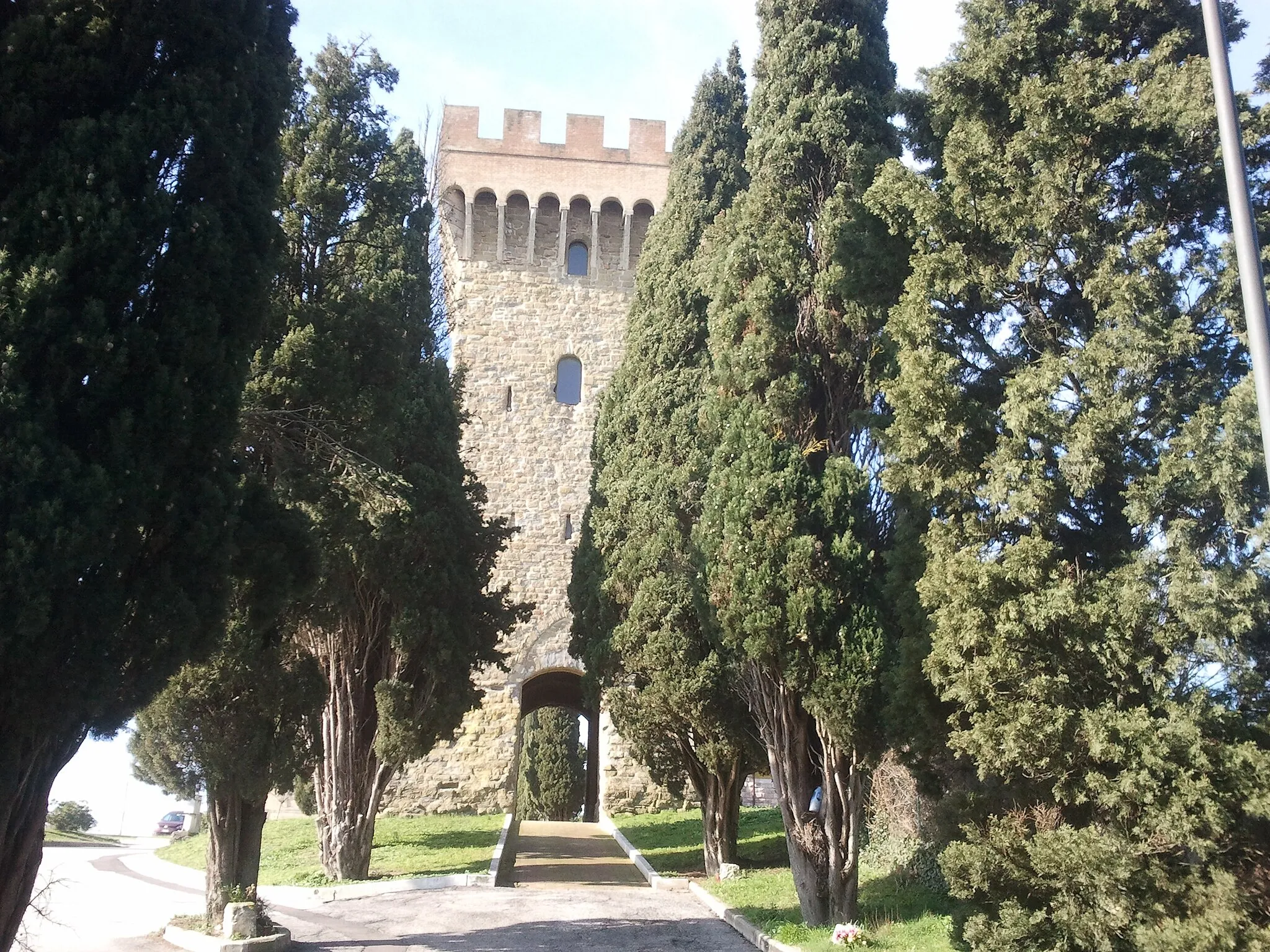 Photo showing: Torre Baglioni a Torgiano