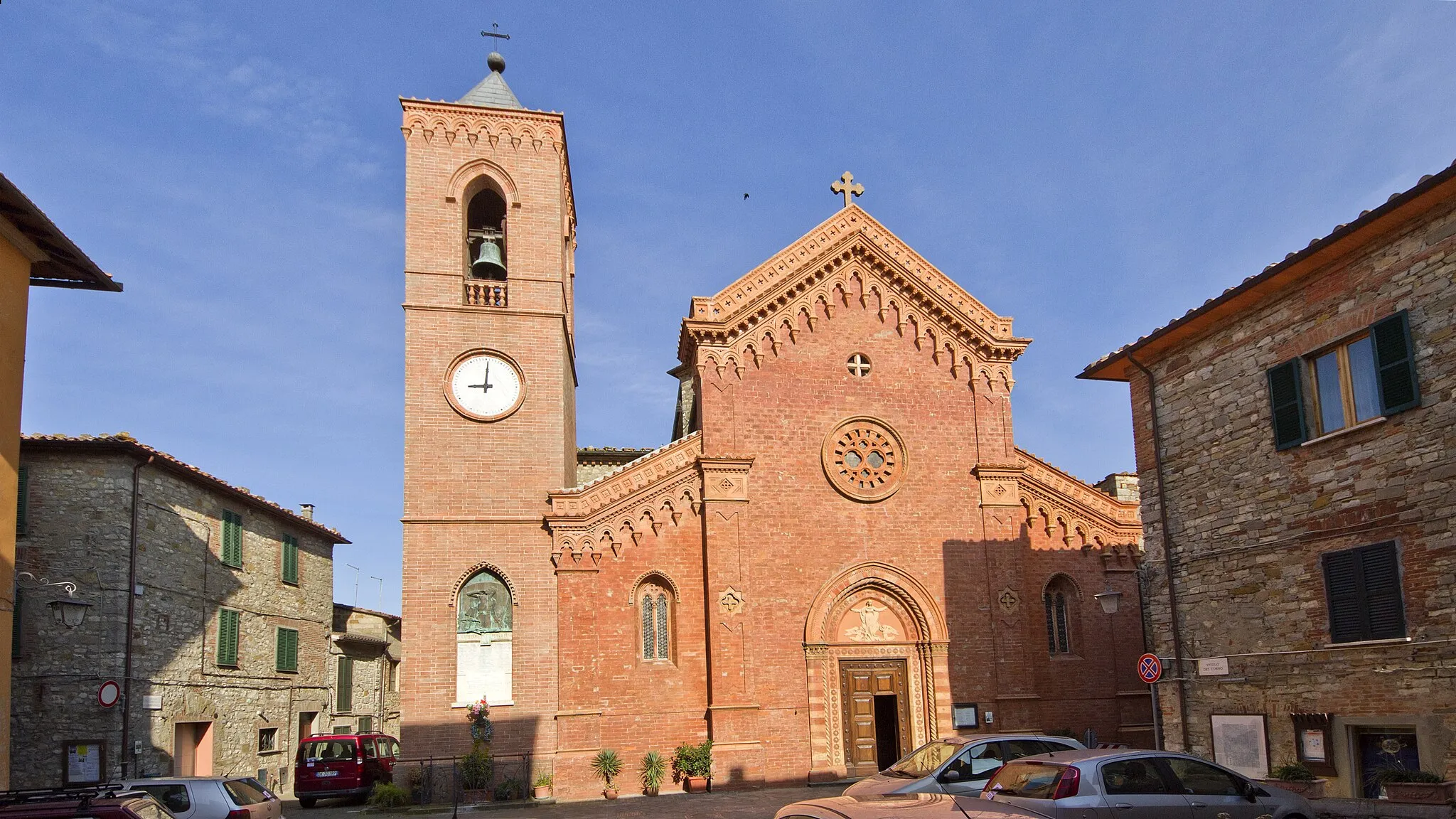Photo showing: 05010 Montegabbione TR, Italy: la chiesa parrocchiale di di Santa Maria Assunta in Cielo.
