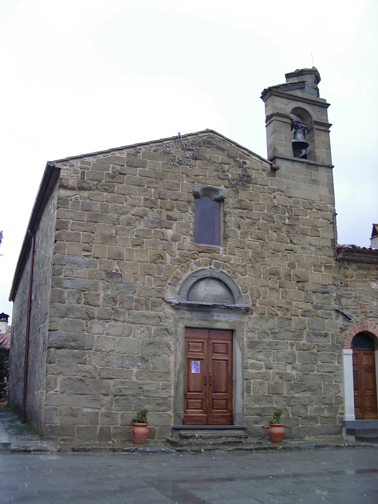 Photo showing: La Pieve santa Maria Assunta est une église située à Morra, une frazione de la commune de Città di Castello en Ombrie (Italie).