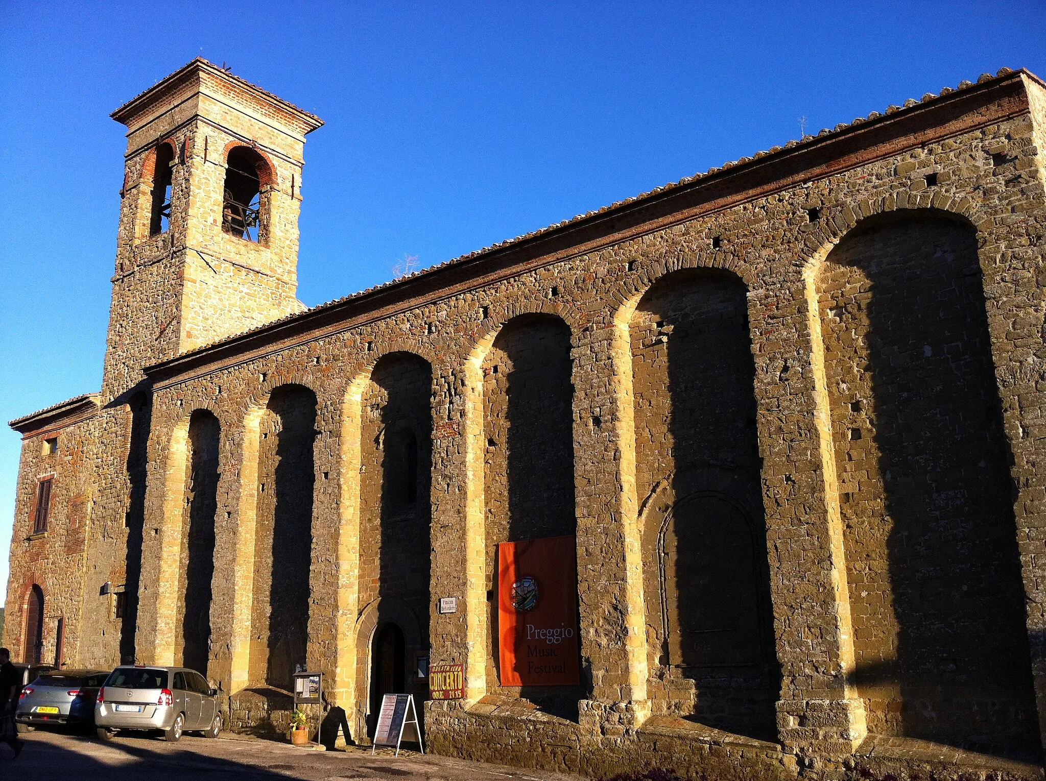 Photo showing: Preggio church