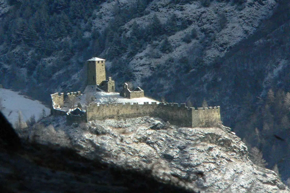 Photo showing: Castello di Graines in Val d'Ayas