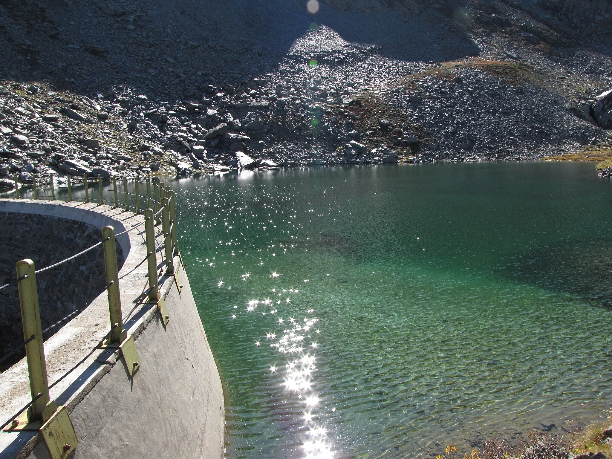 Photo showing: Diga Lago Piana