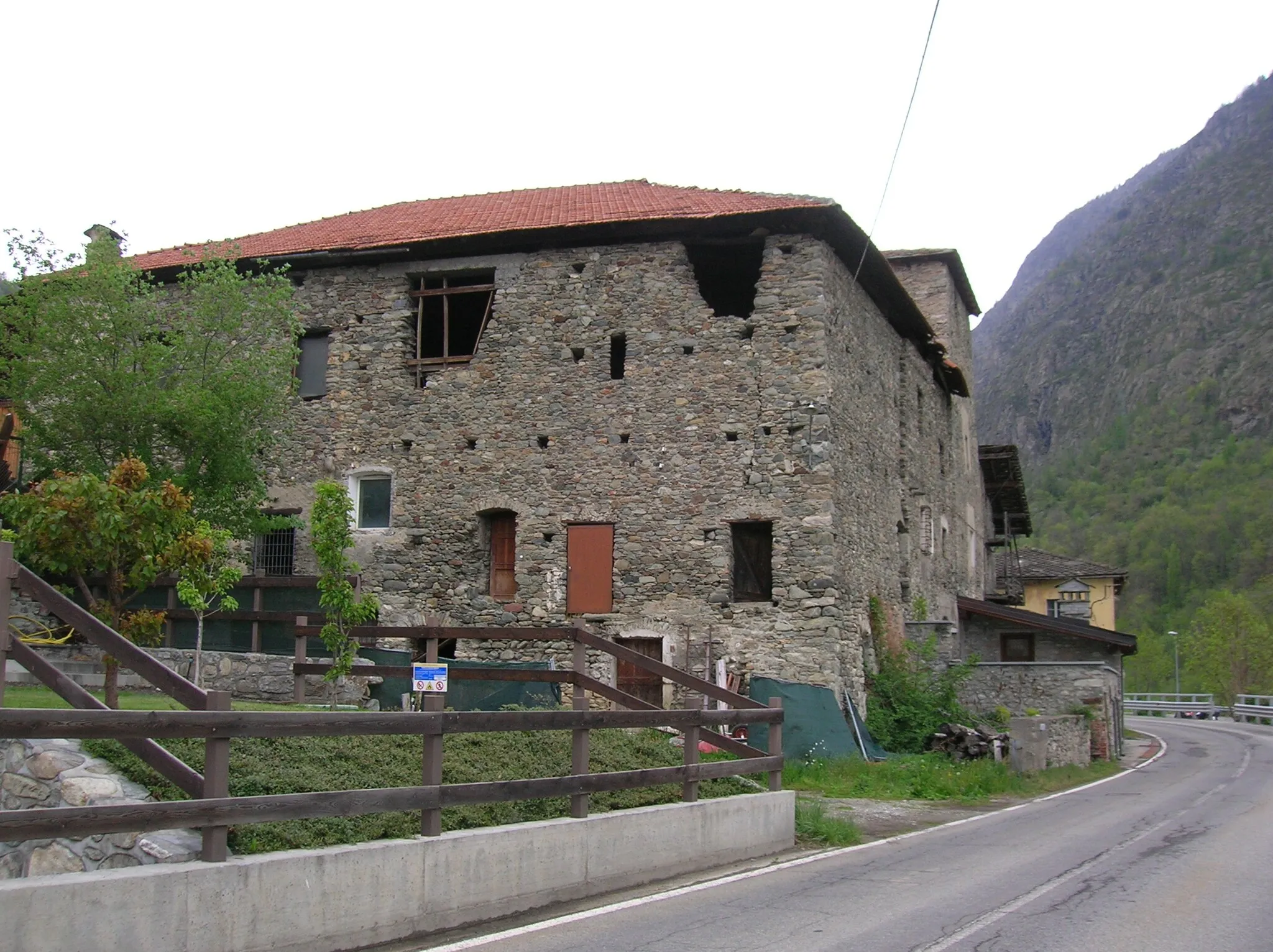 Photo showing: Casaforte di Rhins, Roisan, Valle d'Aosta, Italia.