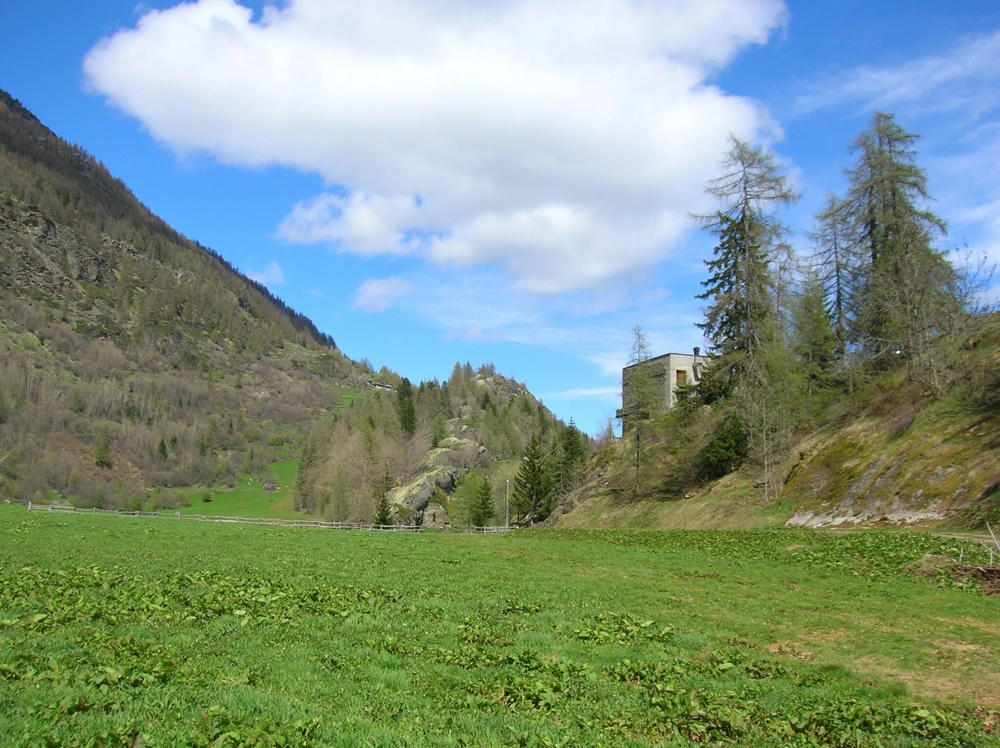 Photo showing: Casaforte di Planaval, Planaval, Arvier, Valle d'Aosta, Italia.
