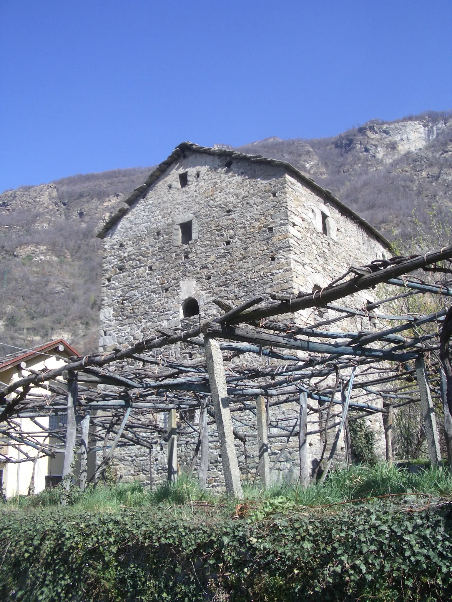 Photo showing: Carema, Early Middle Age fortified house called ‘’Masun’’)