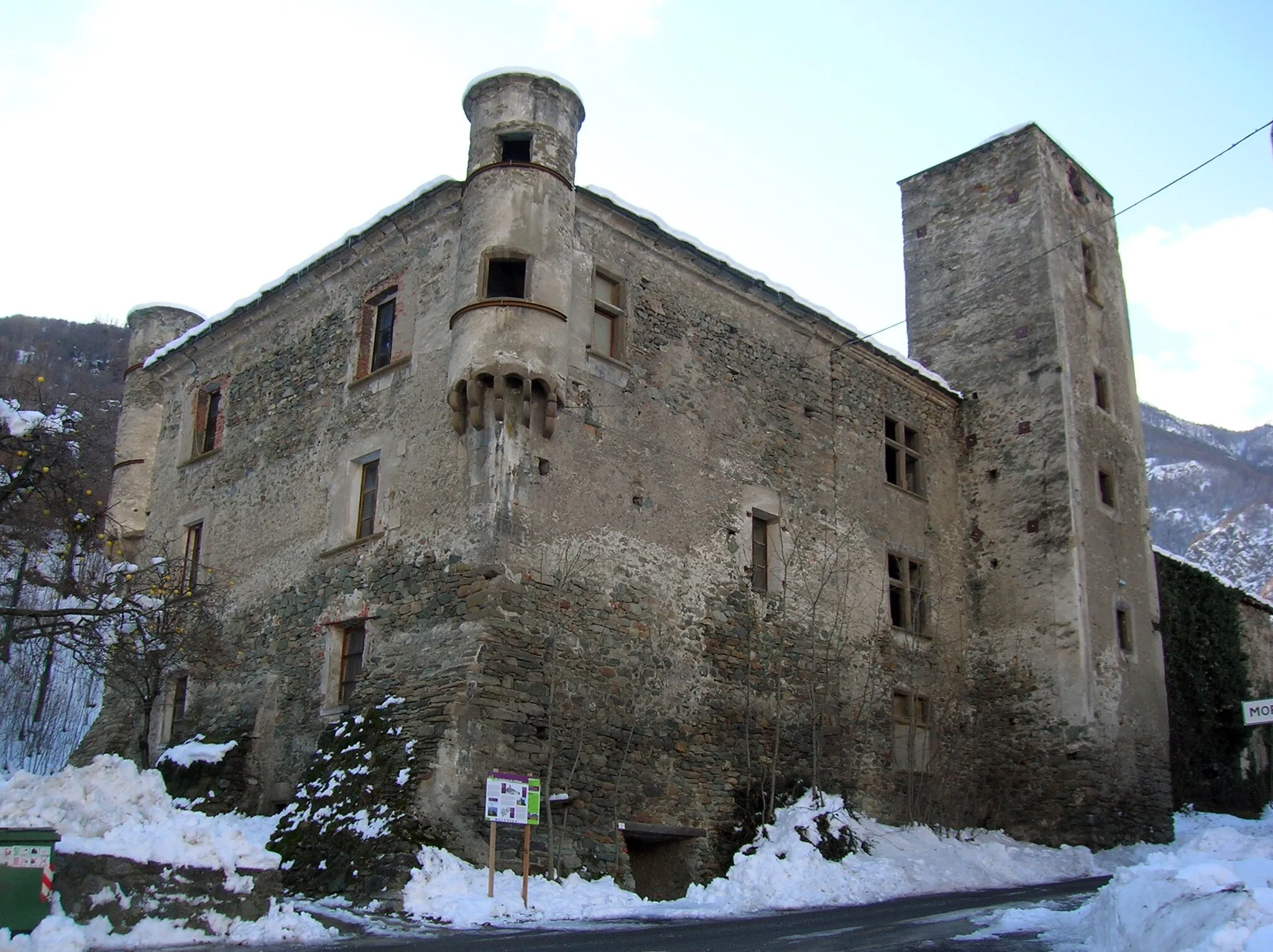 Photo showing: Castello di Saint-Marcel, a Saint-Marcel, Valle d'Aosta, Italia.
