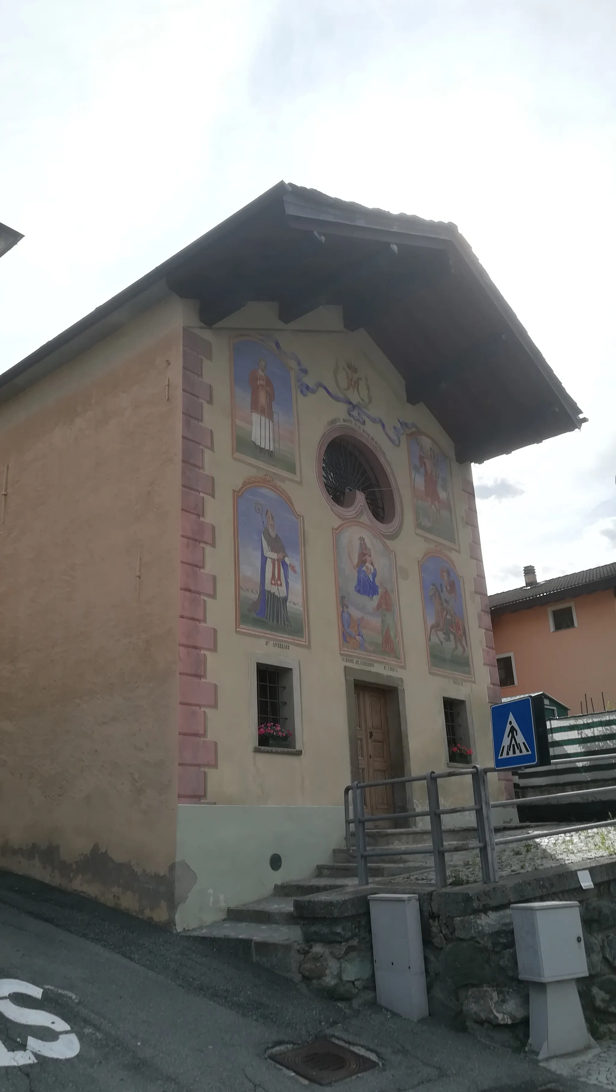 Photo showing: Church in Pommier, Fénis