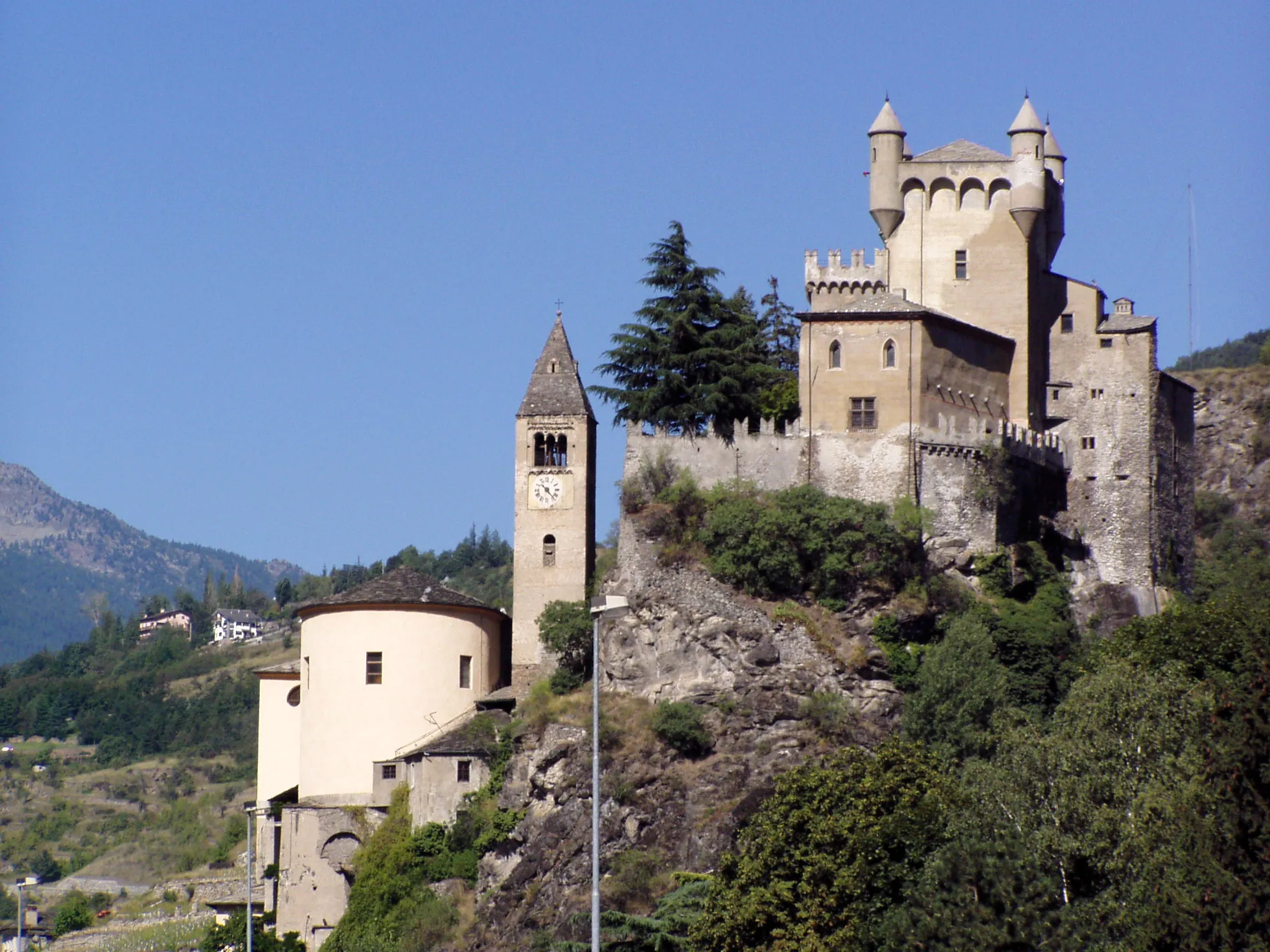 Photo showing: Castello di Saint-Pierre, Valle d'Aosta, Italy.