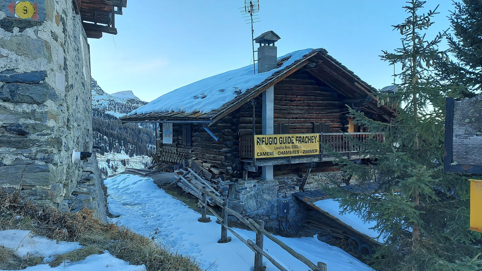 Photo showing: Il rifugio in val d'Ayas