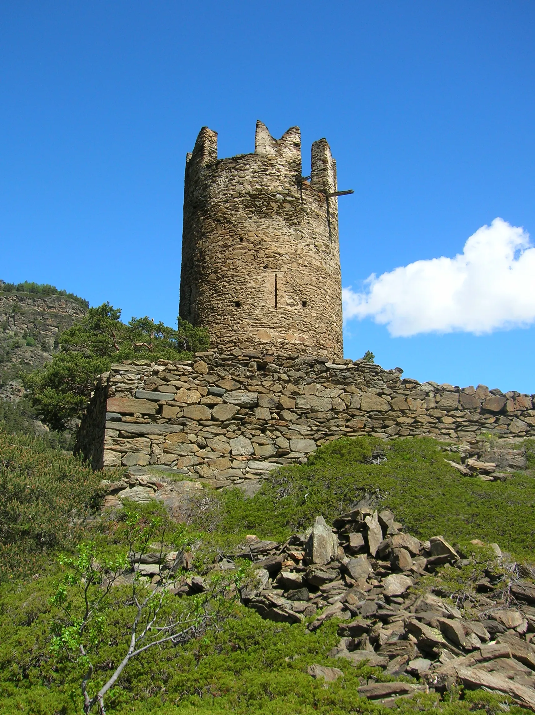 Photo showing: Castello di Montmayeur, comune di Arvier, Valle d'Aosta, Italia.