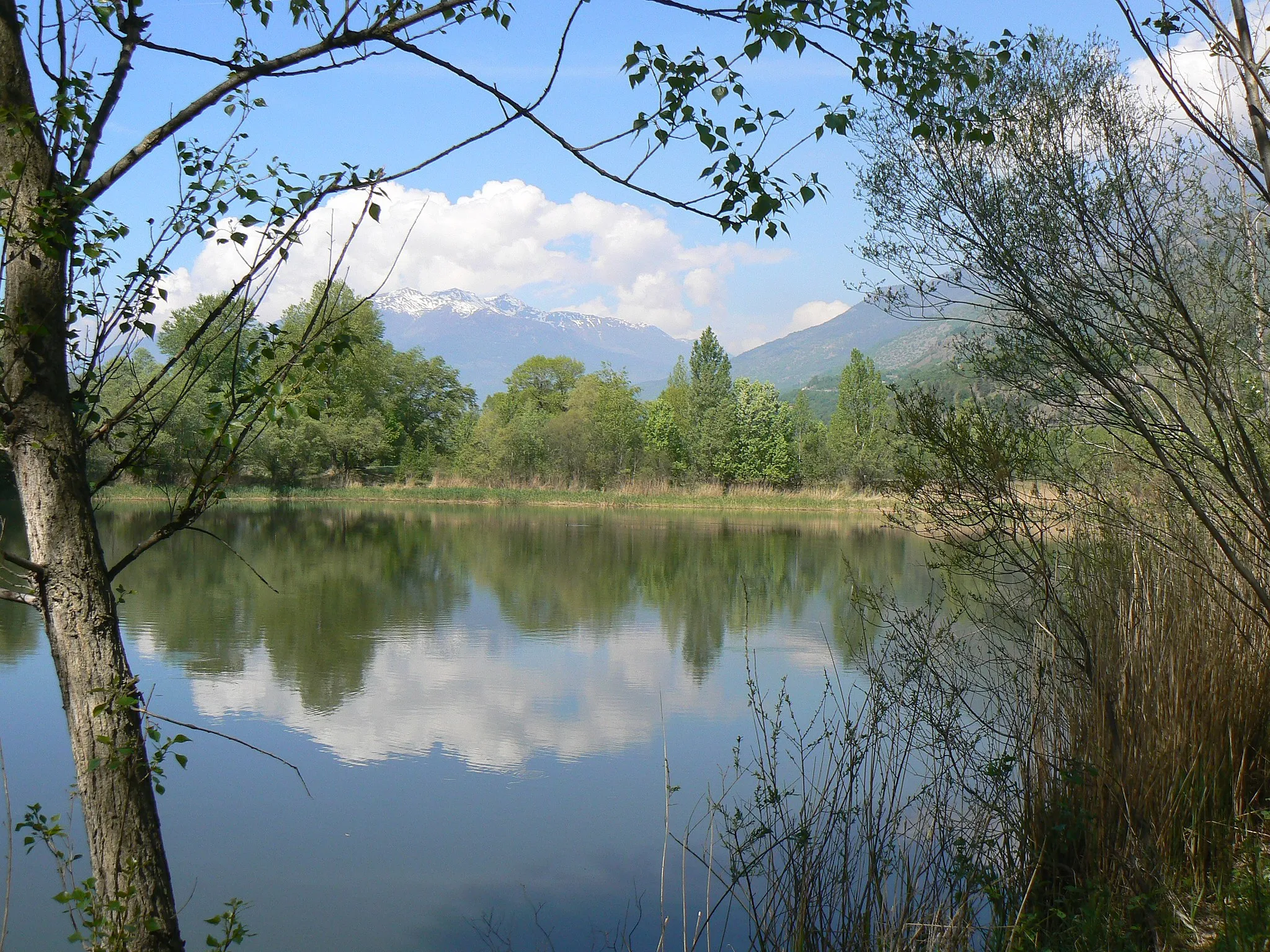 Photo showing: Riserva naturale Les Îles nei comuni di  Brissogne, Nus, Quart, Saint-Marcel. Valle d'Aosta, Italia.