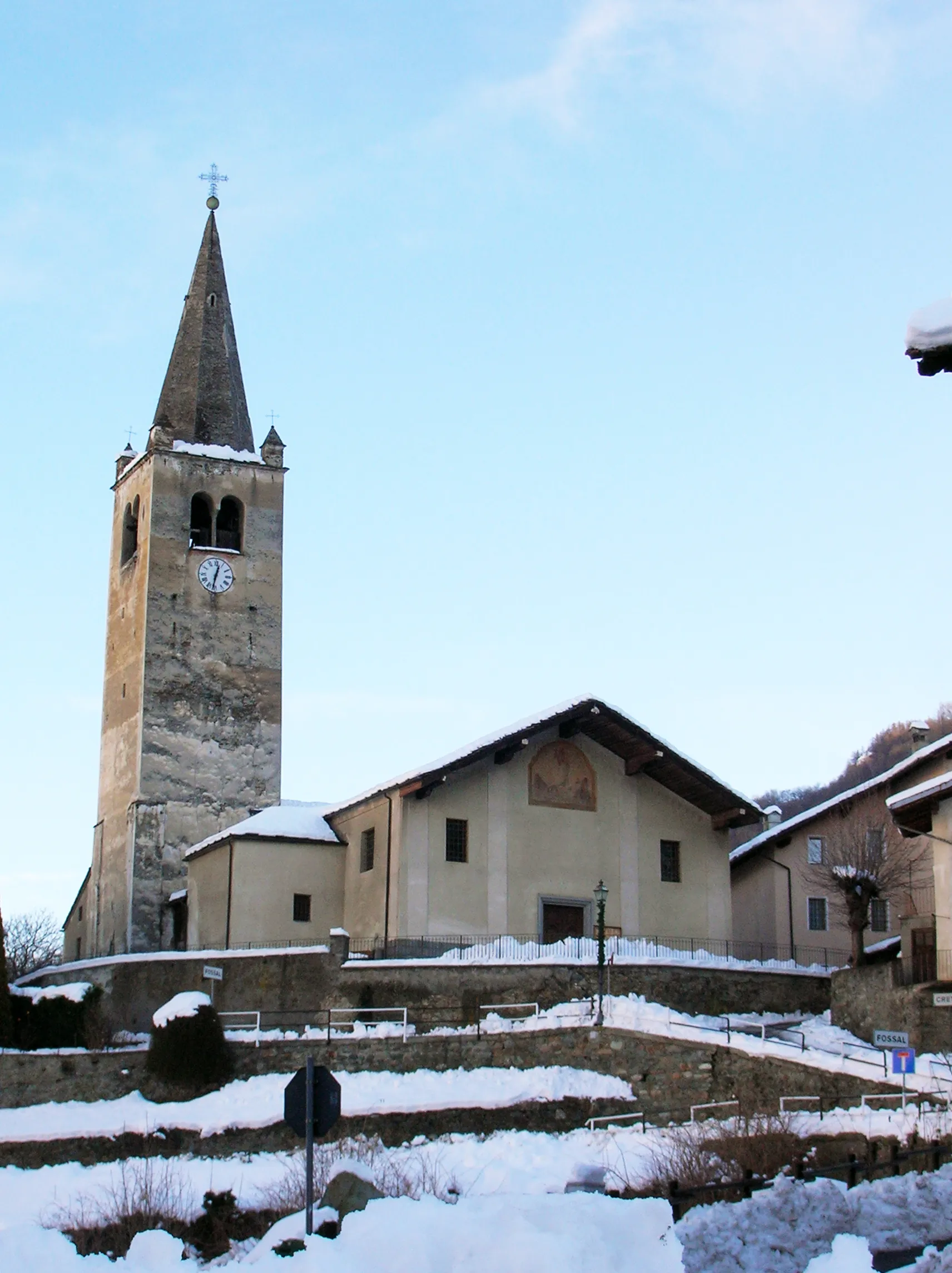 Photo showing: Chiesa parrocchiale di Saint Marcel a Saint-Marcel, Valle d'Aosta, Italia.