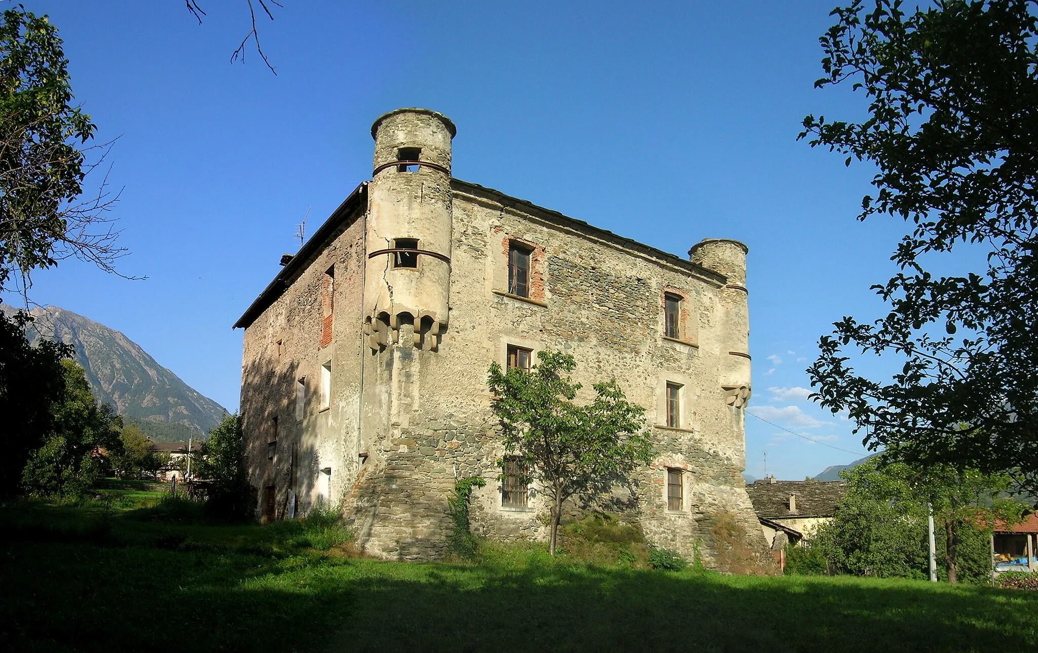 Photo showing: Castello di Saint-Marcel, Valle d'Aosta, Italia.