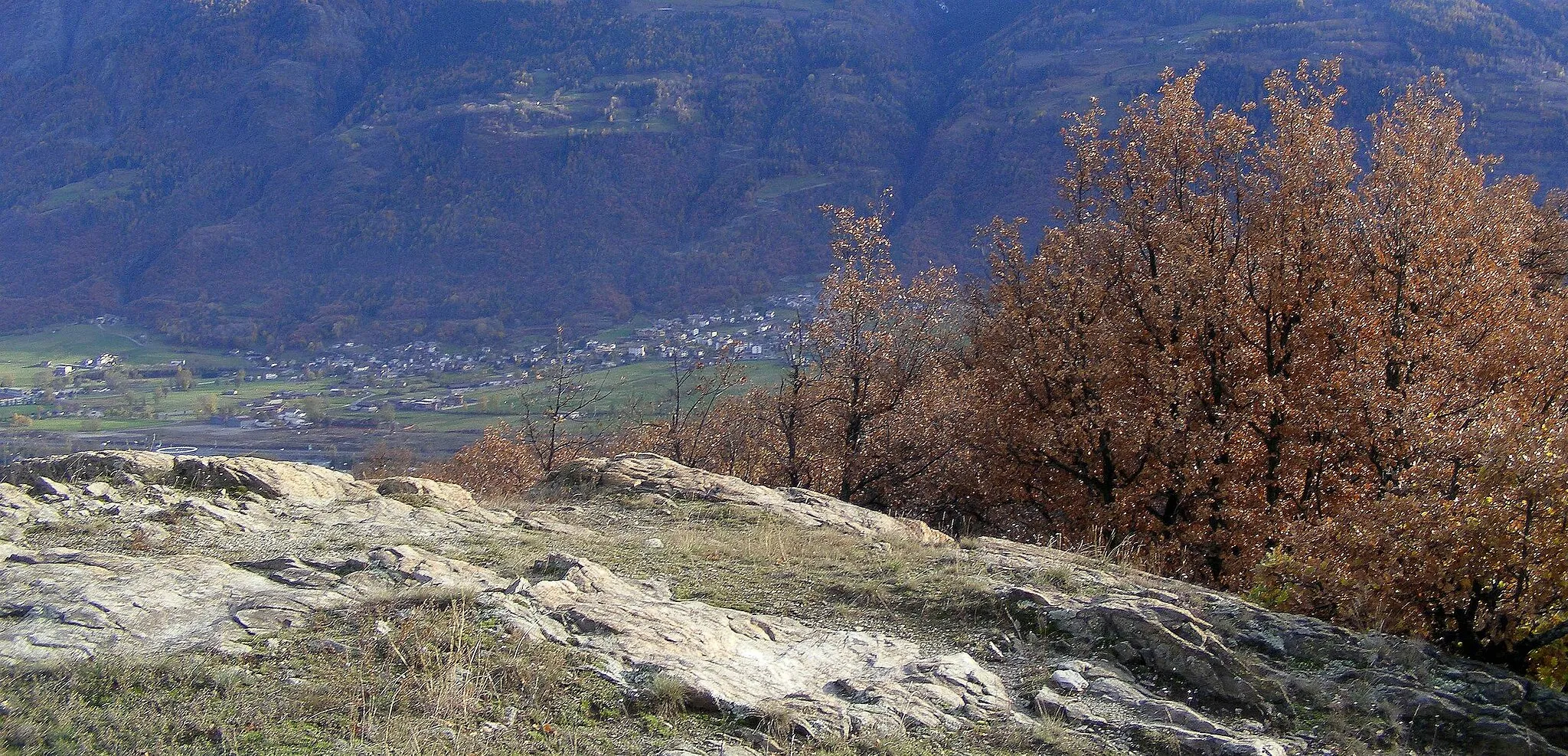 Photo showing: Tsatelet nature reserve (AO, Italy)