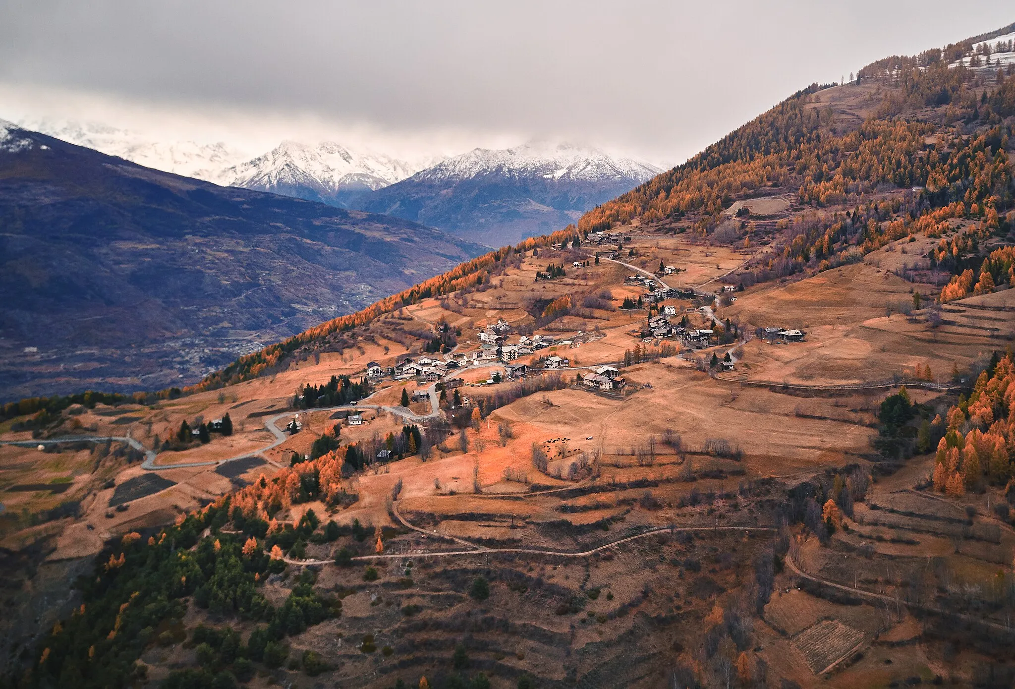 Photo showing: Ozein, Aosta Valley