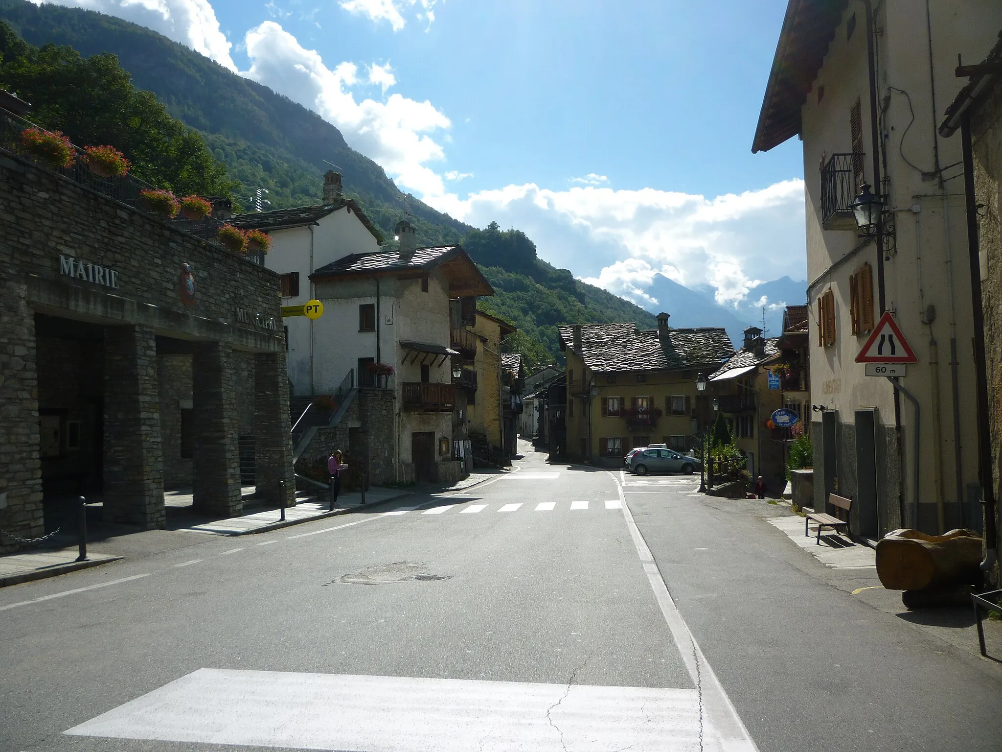 Photo showing: Bourg de Lillianes (Vallée d'Aoste - Italie)