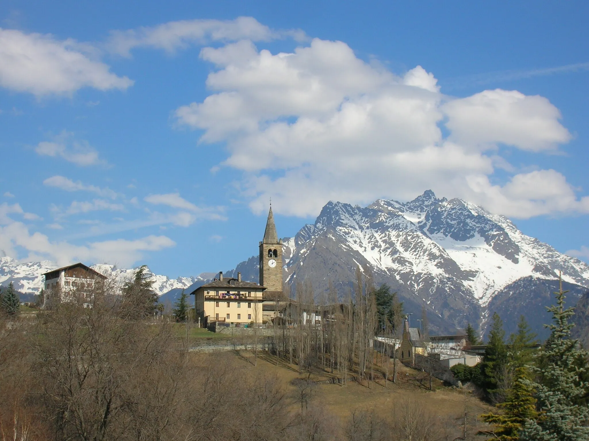 Photo showing: chiesa di Gignod, Valle d'Aosta, Italia.