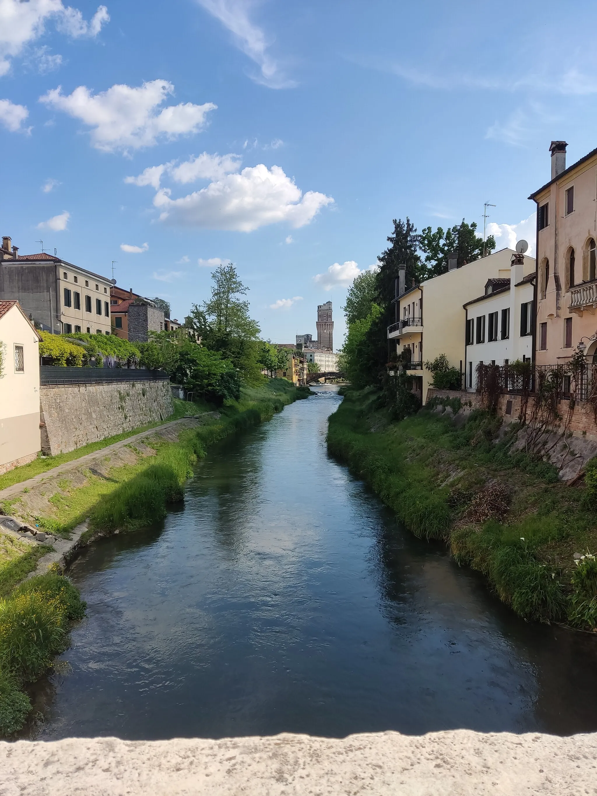Photo showing: Vista della Specola da Ponte San Giovanni delle Navi, Padova 2 maggio 2022.
Immagine fatta dall'uscita di una visita guidata.