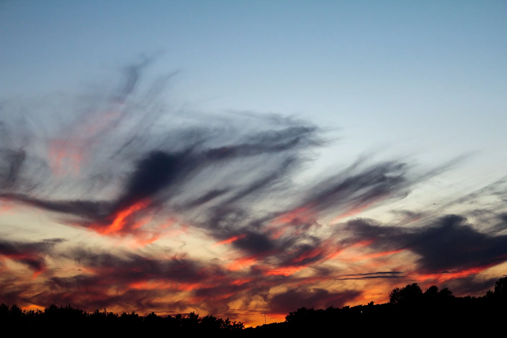 Photo showing: Tramonto nei pressi di Ro Ferrarese