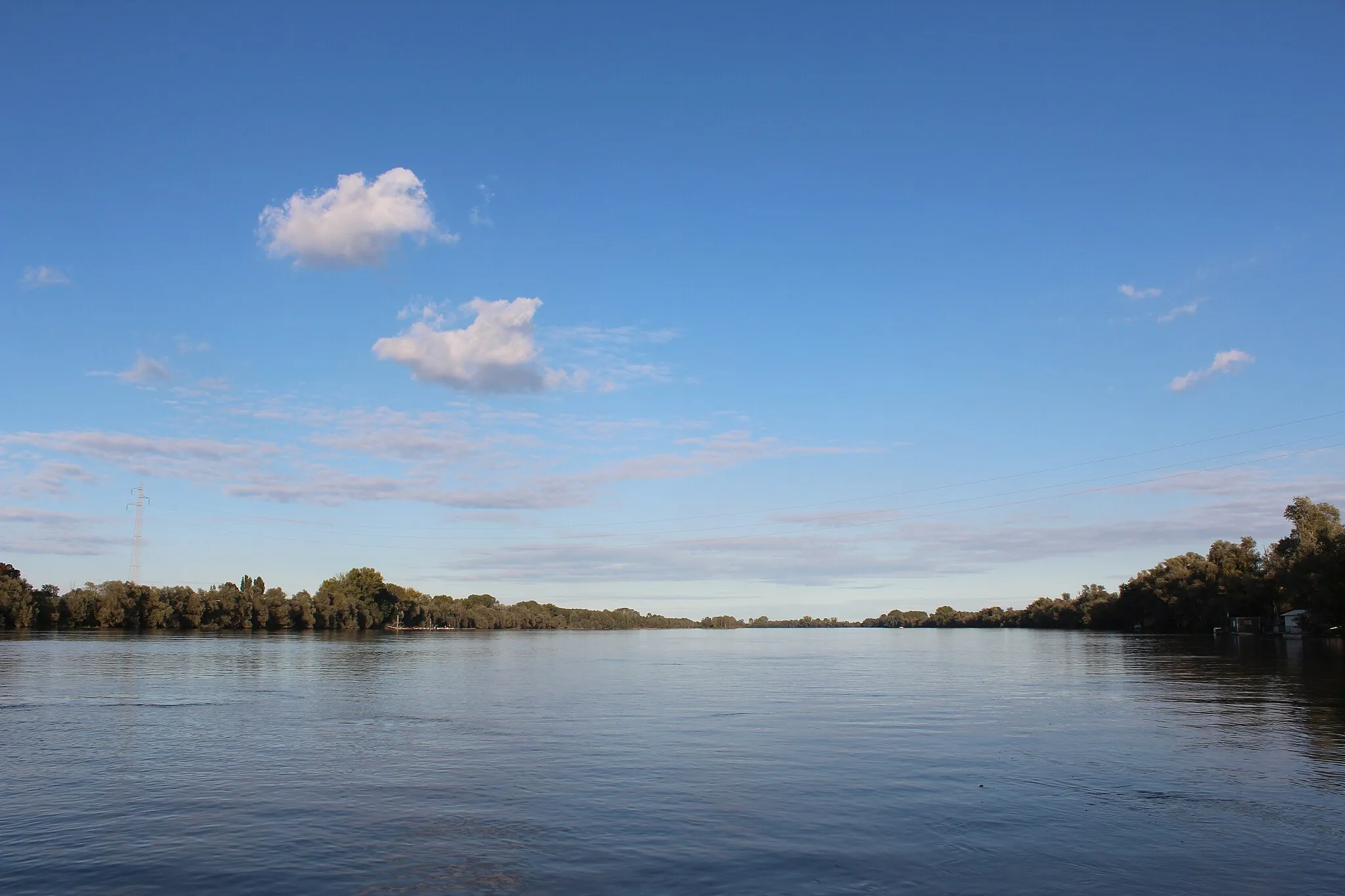 Photo showing: Fiume Po da Stellata a Mesola e Cavo Napoleonico (Q55443083)