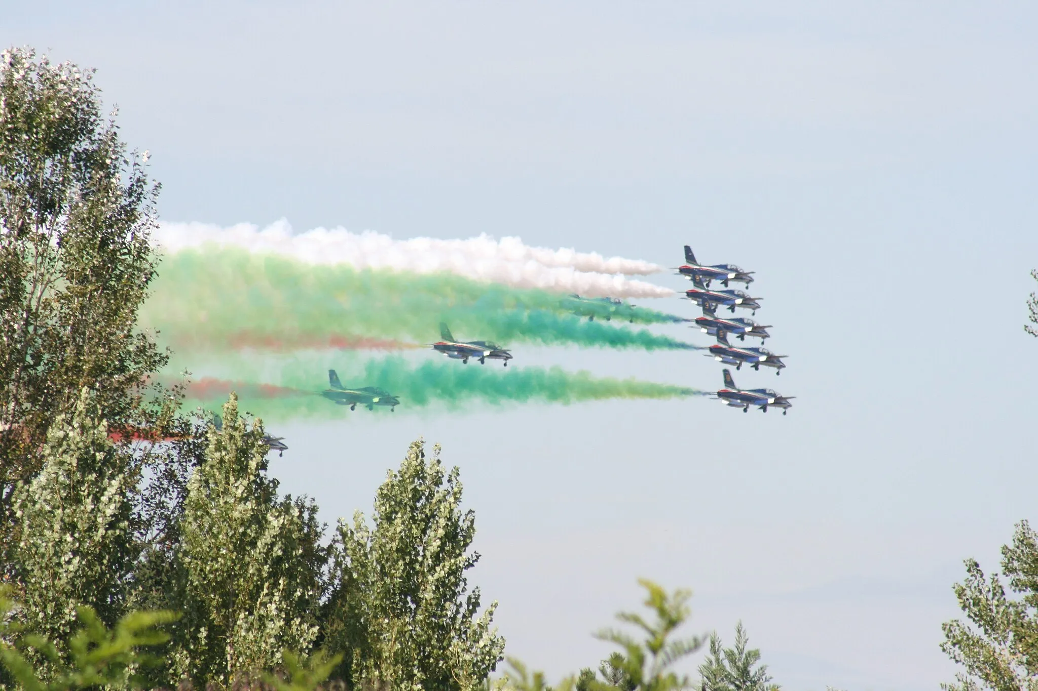 Photo showing: Ferrara: Frecce Tricolori