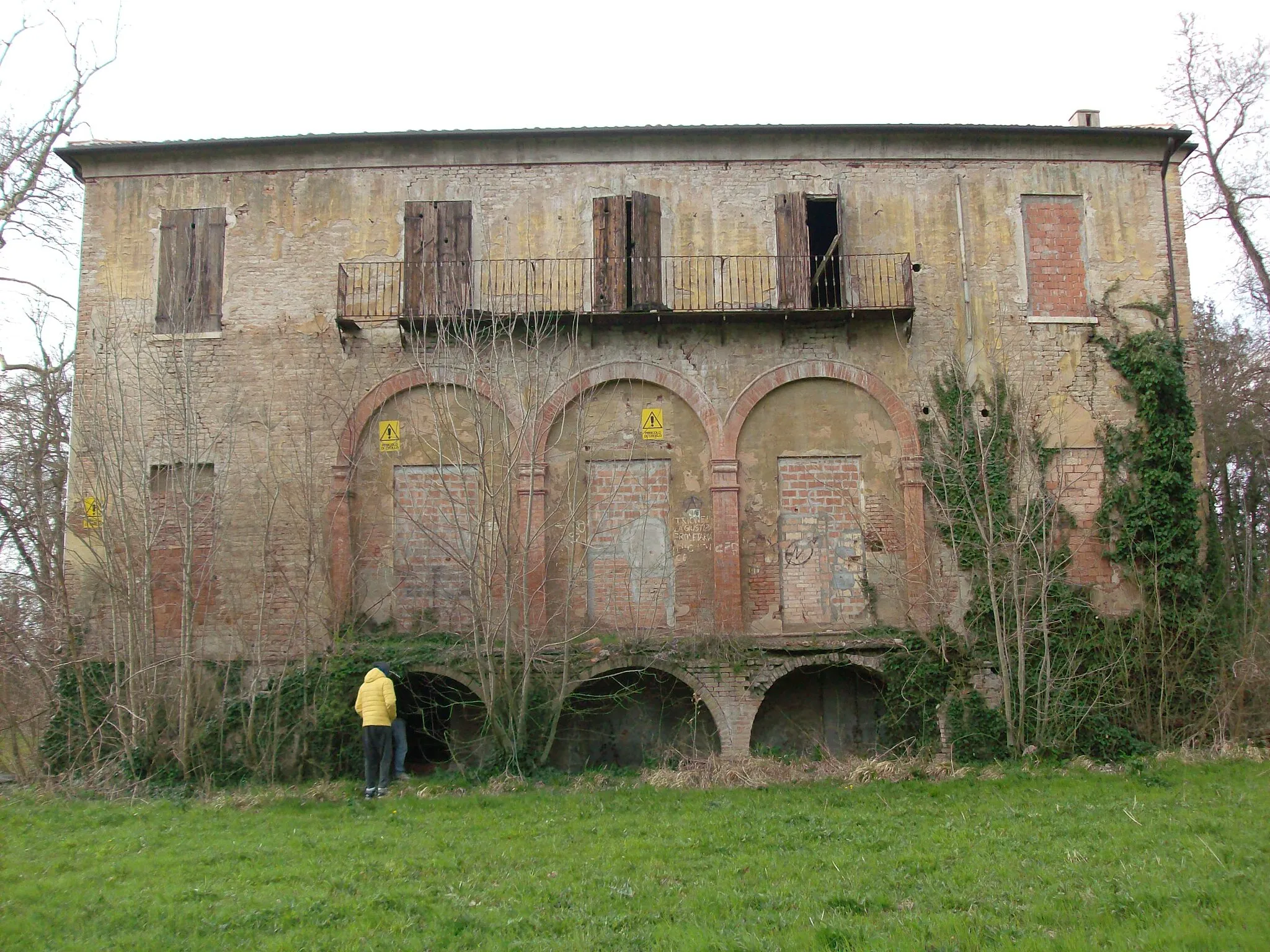 Photo showing: Villa Magnoni a Cona (Ferrara)