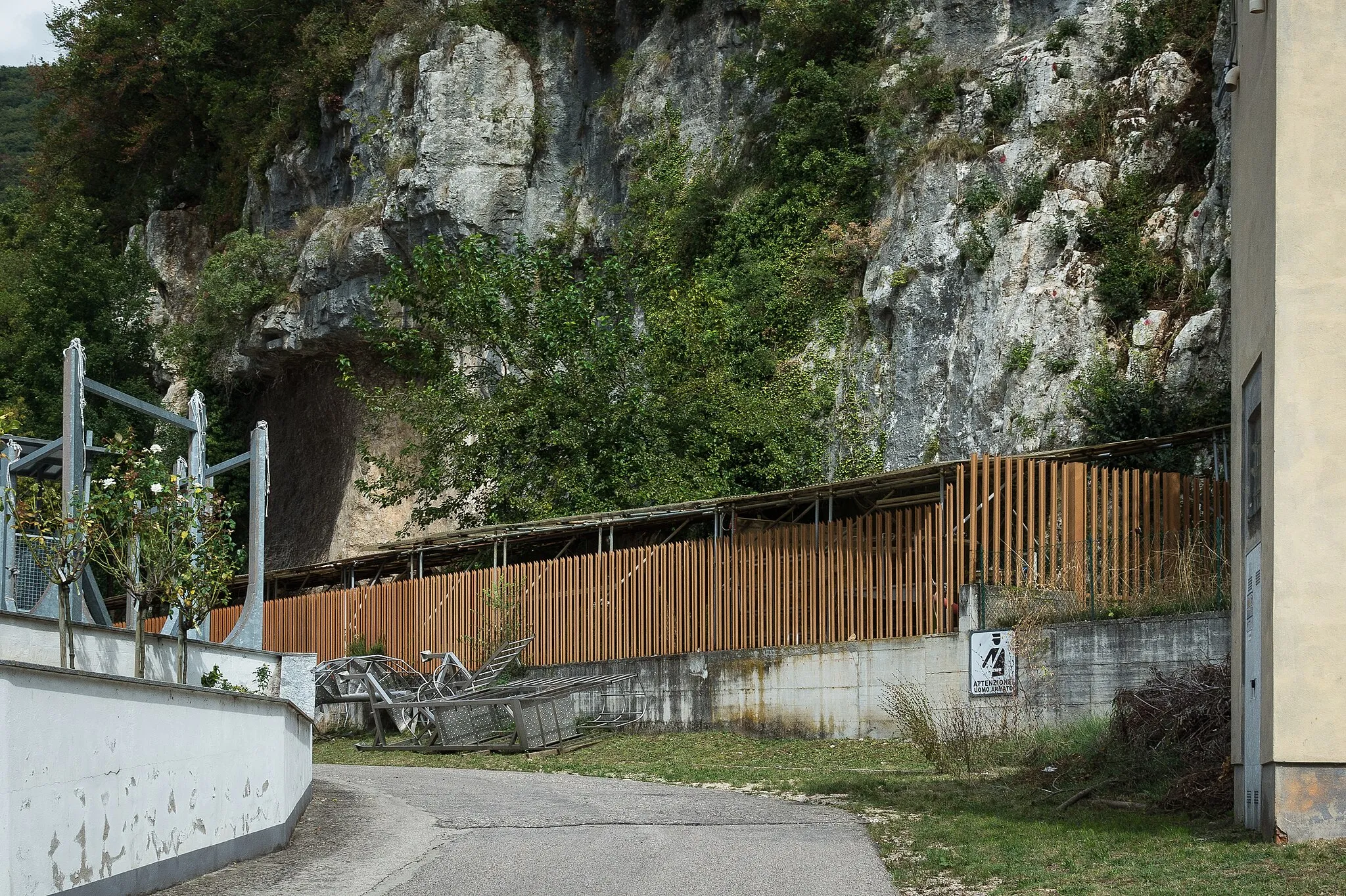 Photo showing: Der Riparo Tagliente in Stallavena di Grezzana.