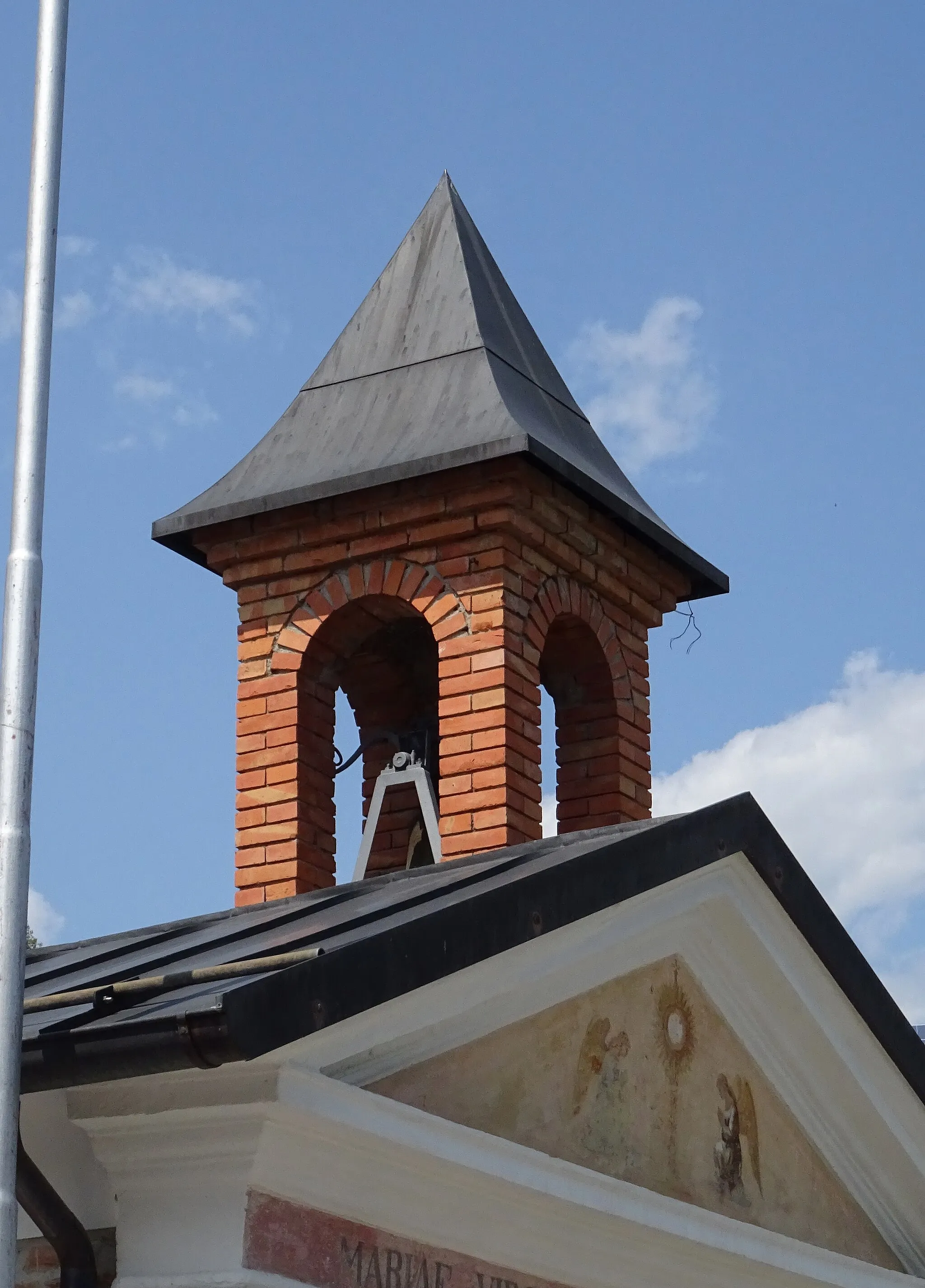 Photo showing: Pezzè (Lamon, Veneto, Italy), Virgin Mary chapel - Belltower