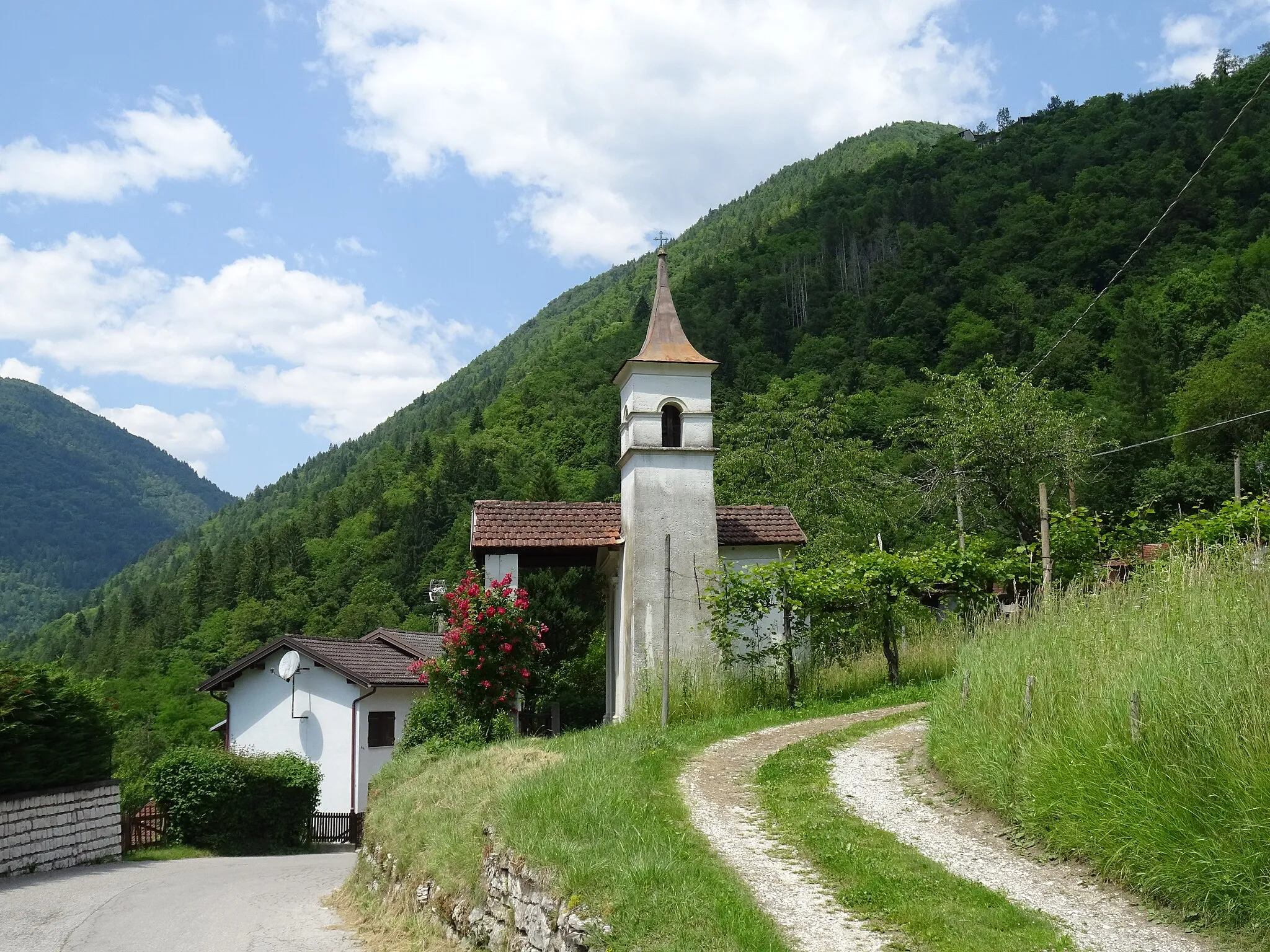 Photo showing: Chioè (Lamon, Veneto, Italy), Our Lady of Graces chapel