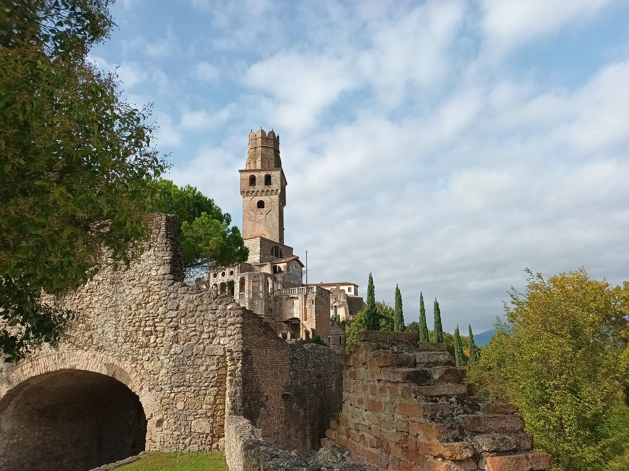 Photo showing: Castello di San Salvatore presso Susegana (Treviso)