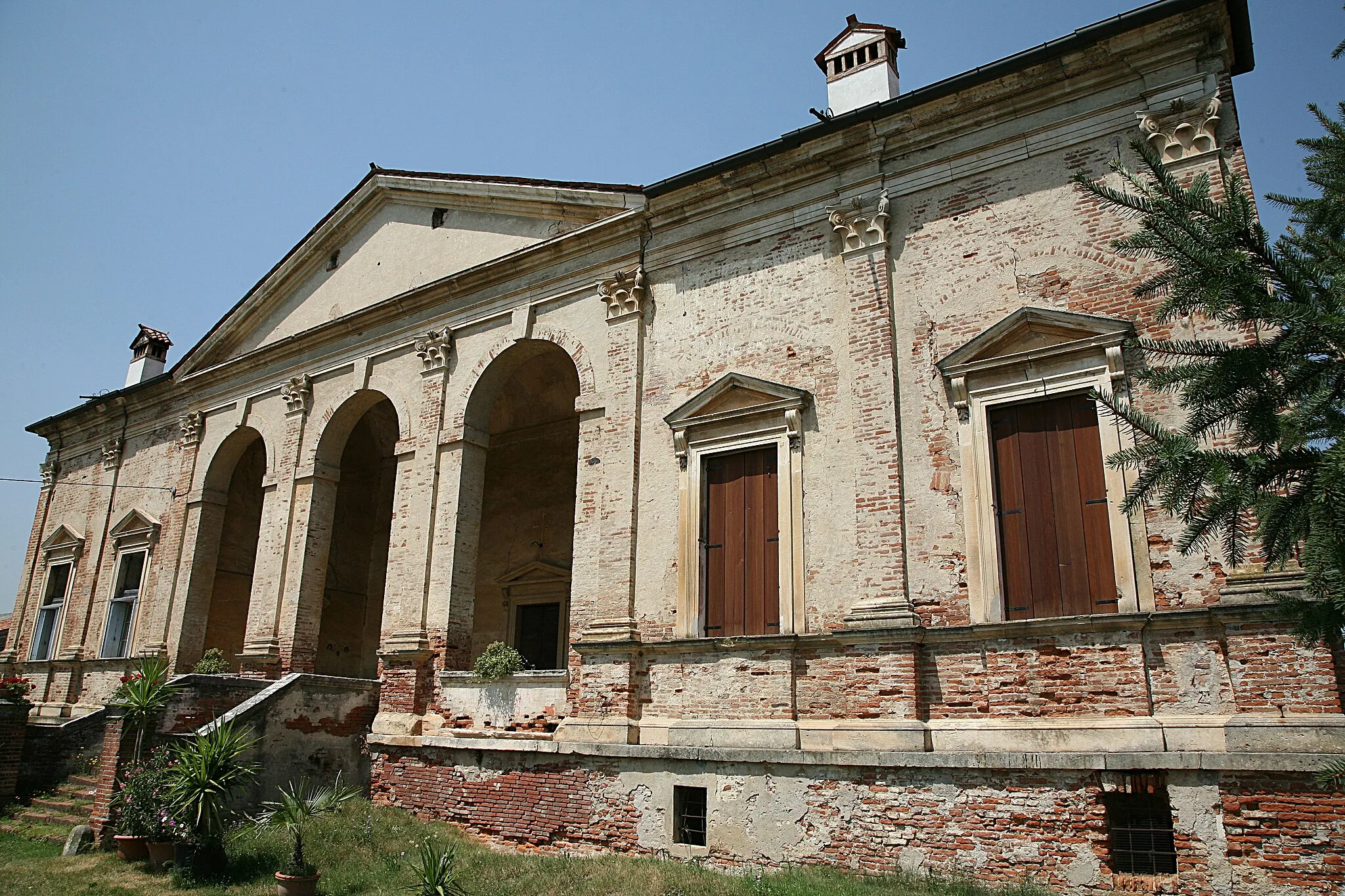 Photo showing: Villa Gazzotti in Bertesina near Vicenza by Andrea Palladio