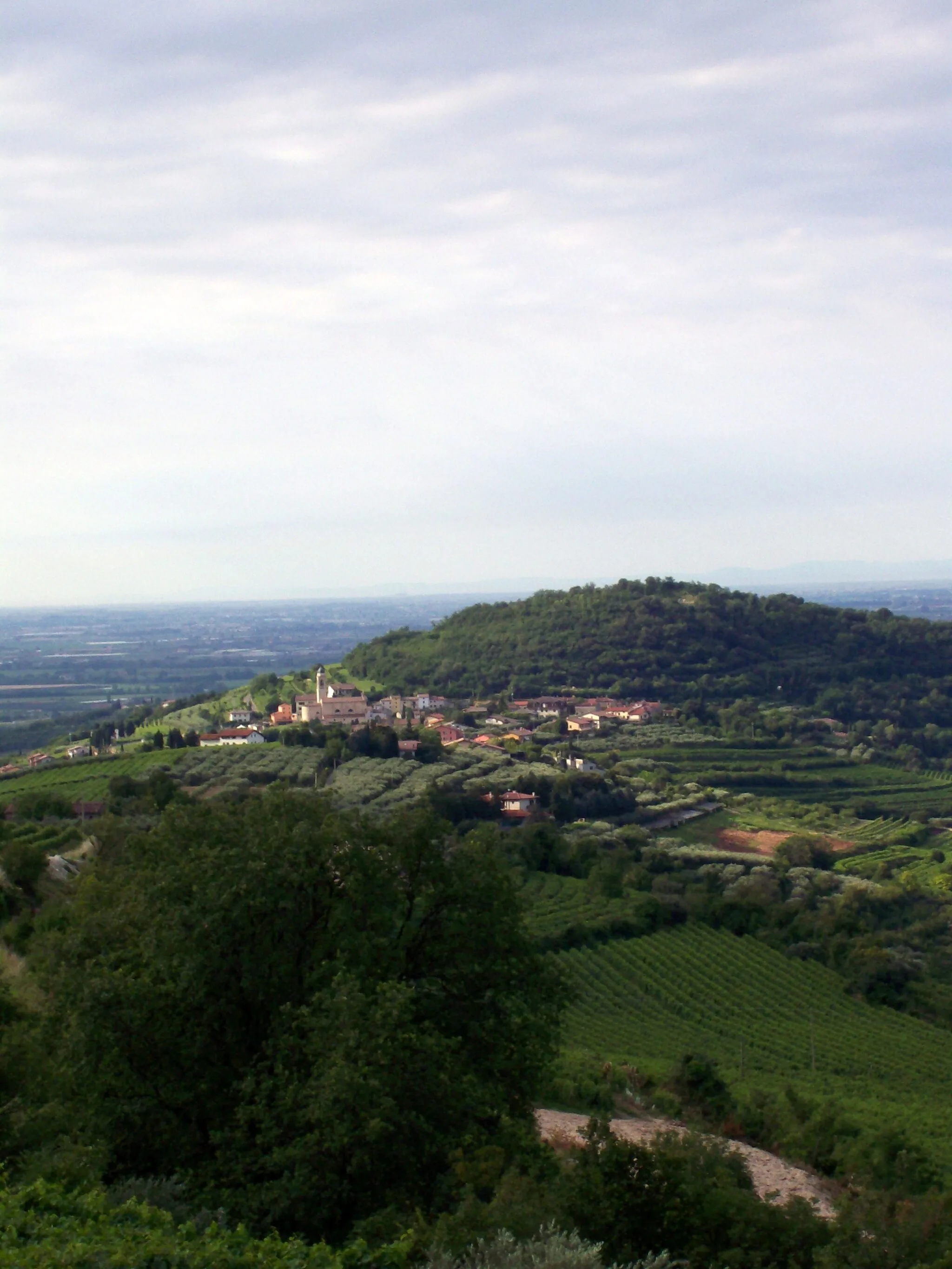 Photo showing: Veduta del paese di S. Briccio di Lavagno (VR).