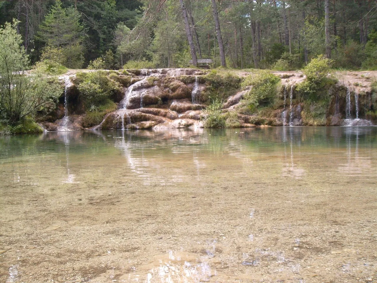 Photo showing: Laghetto delle Tose in Calalzo di Cadore, Italy