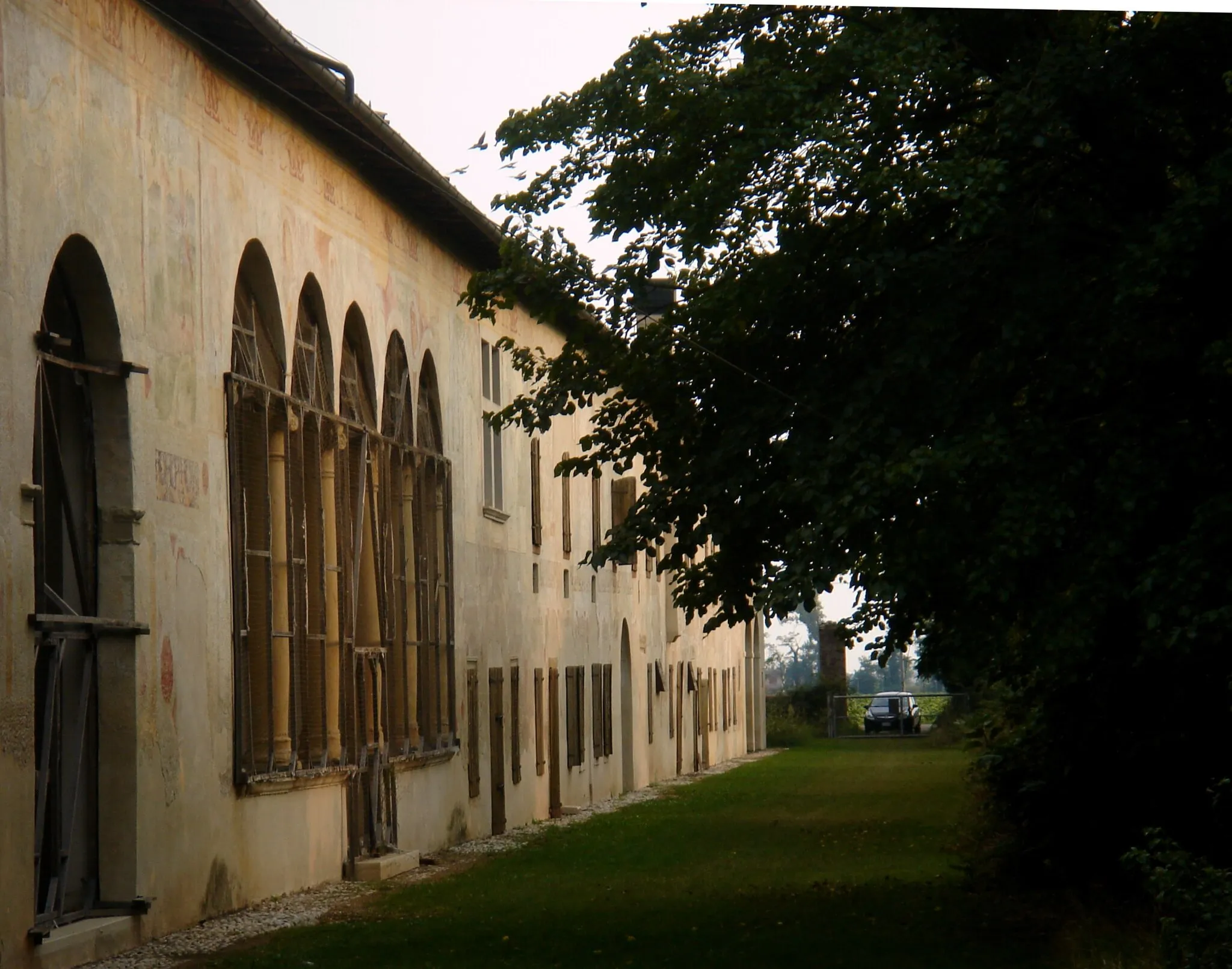 Photo showing: Altivole (TV): Barco della Regina Cornaro, XV secolo.