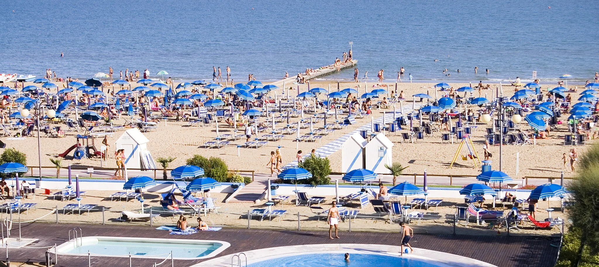 Photo showing: Jesolo, Veneto, Italia Beach, Jesolo, Italy