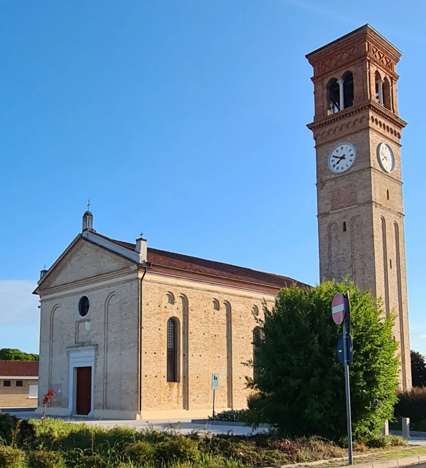 Photo showing: La chiesa parrocchiale di Blessaglia